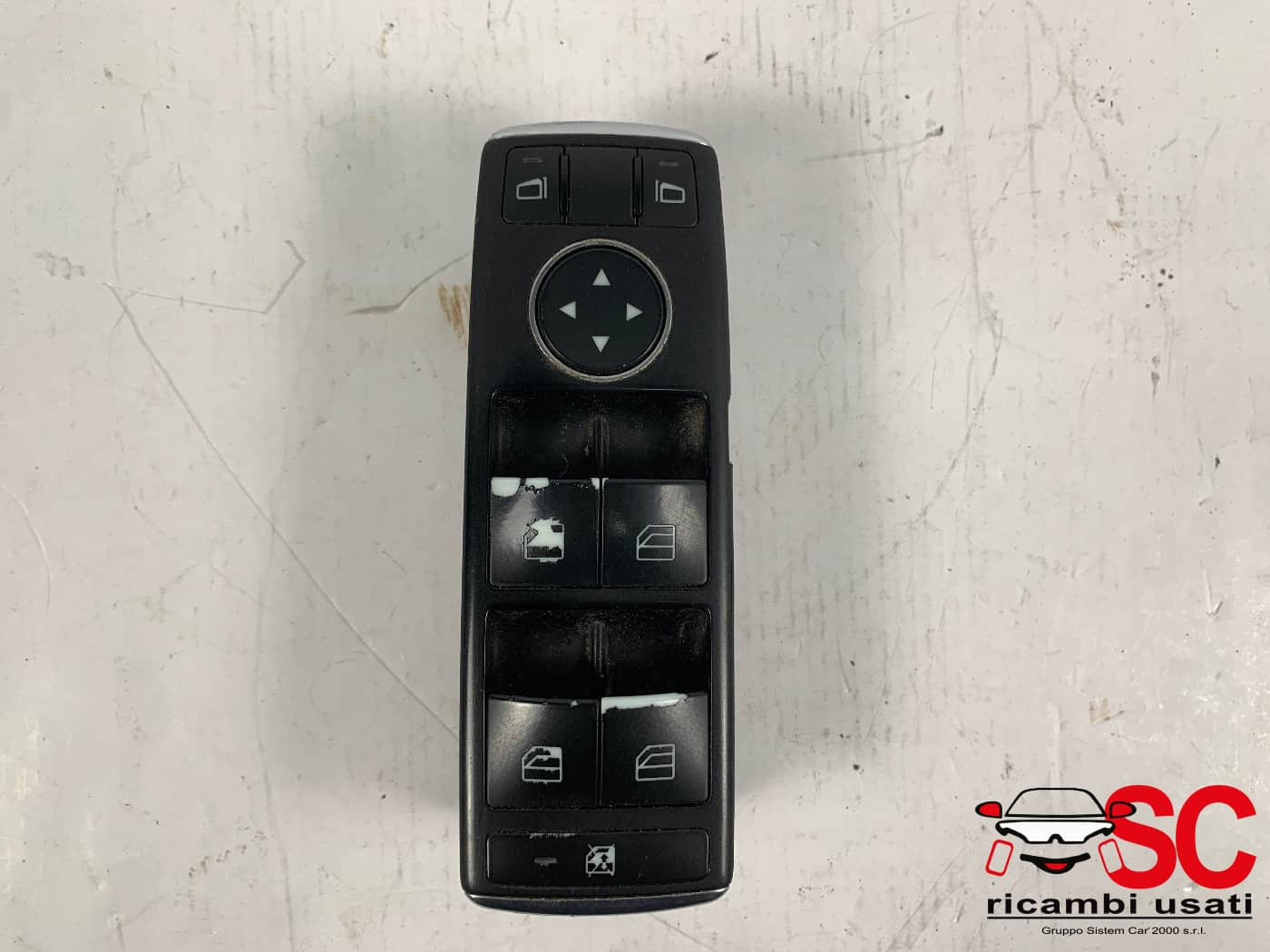 PULSANTIERA ANTERIORE SINISTRA MERCEDES ML W166 4° Serie A1669054300 (11>)