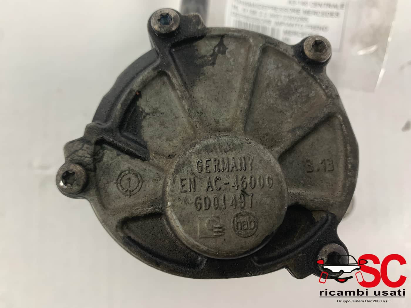 A6512300265 DEPRESSORE FRENI POMPA A VUOTO MERCEDES ML W166 4° Serie diesel