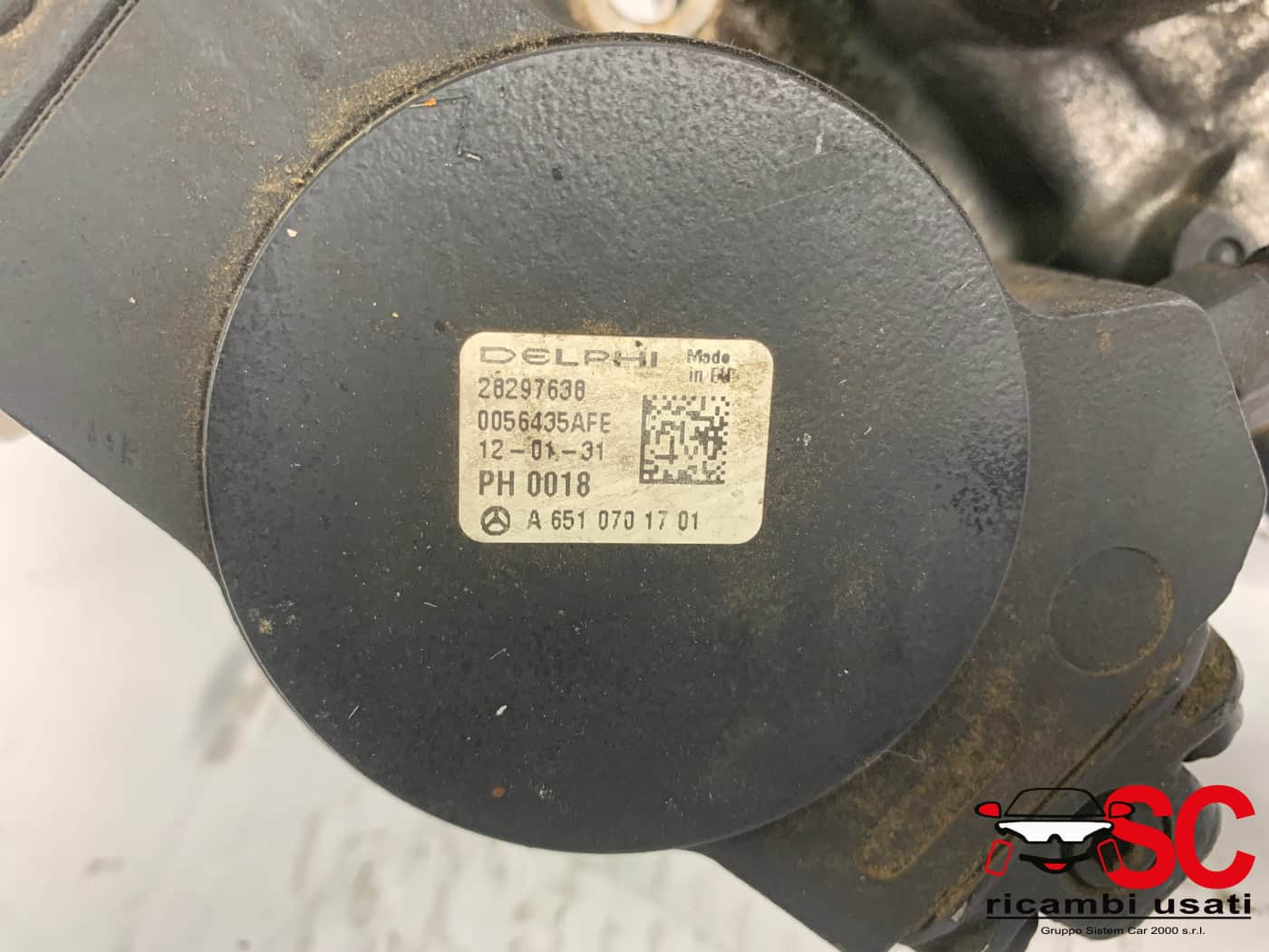 A6510701701 POMPA INIEZIONE DIESEL MERCEDES ML W166 4° Serie diesel