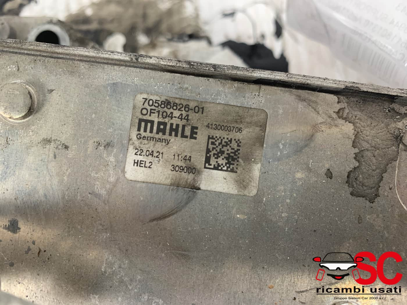 A6511801310 SUPPORTO FILTRO OLIO MERCEDES ML W166 4° Serie diesel