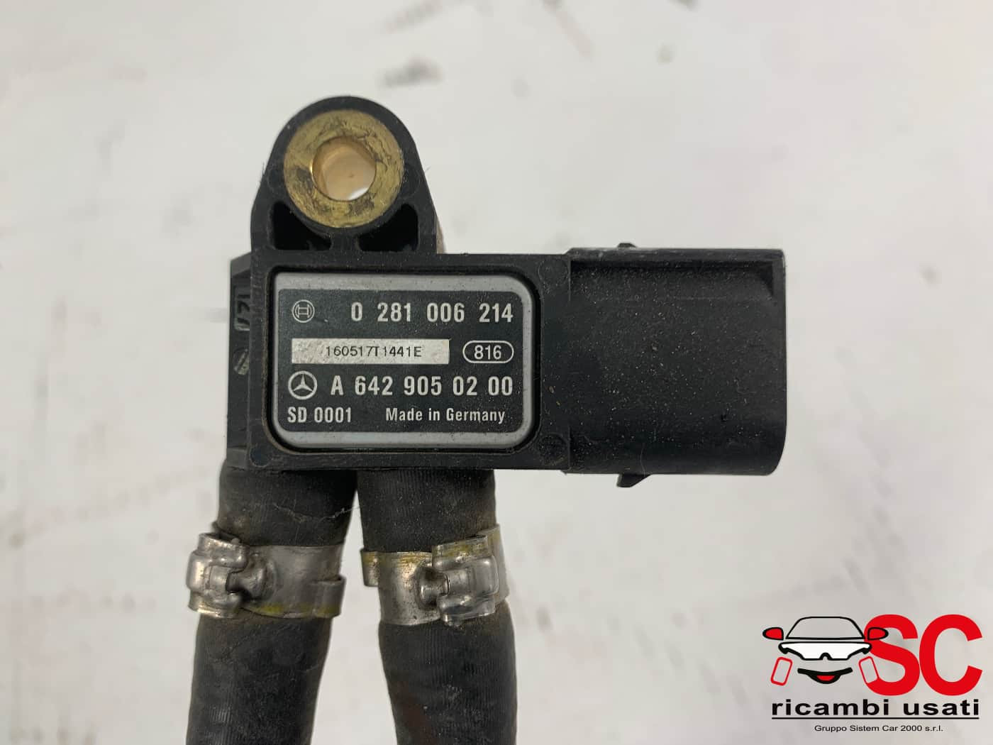 A6429050200 SENSORE DI PRESSIONE MERCEDES ML W166 4° Serie diesel