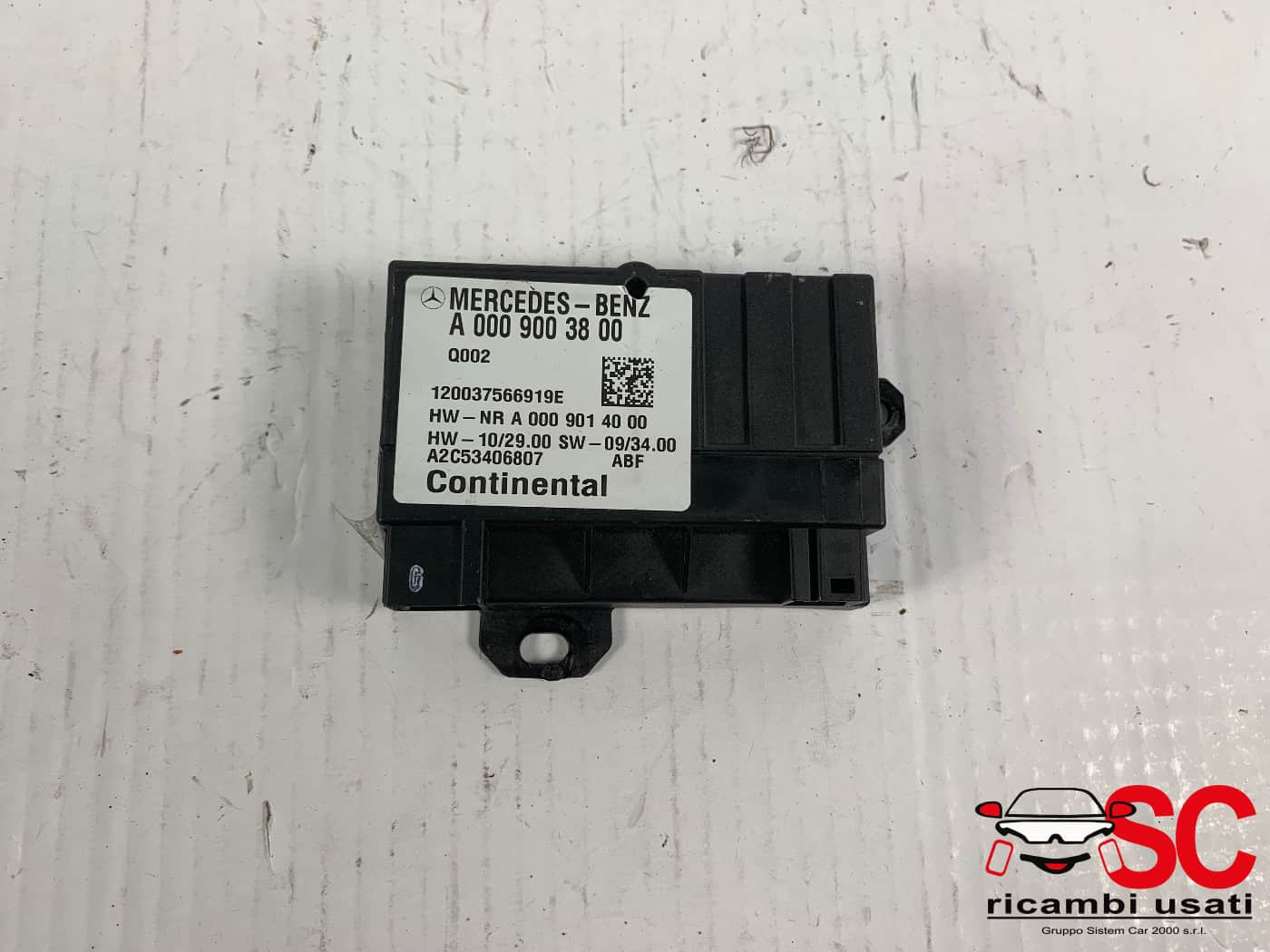 A0009003800 CENTRALINA POMPA CARBURANTE MERCEDES ML W166 4° Serie diesel