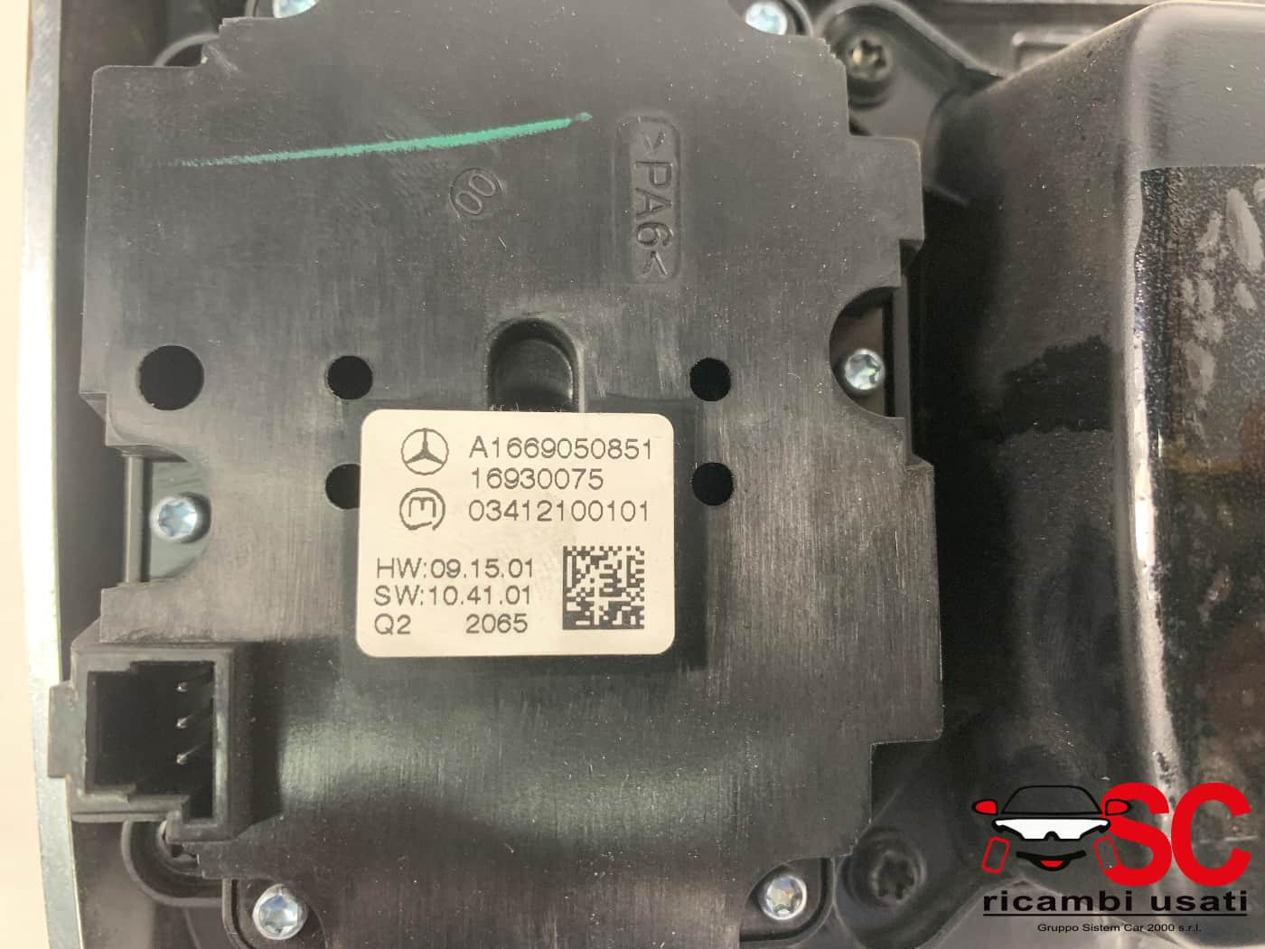 PULSANTI MERCEDES ML W166 4° Serie A1669050851 A1669050851 (11>)