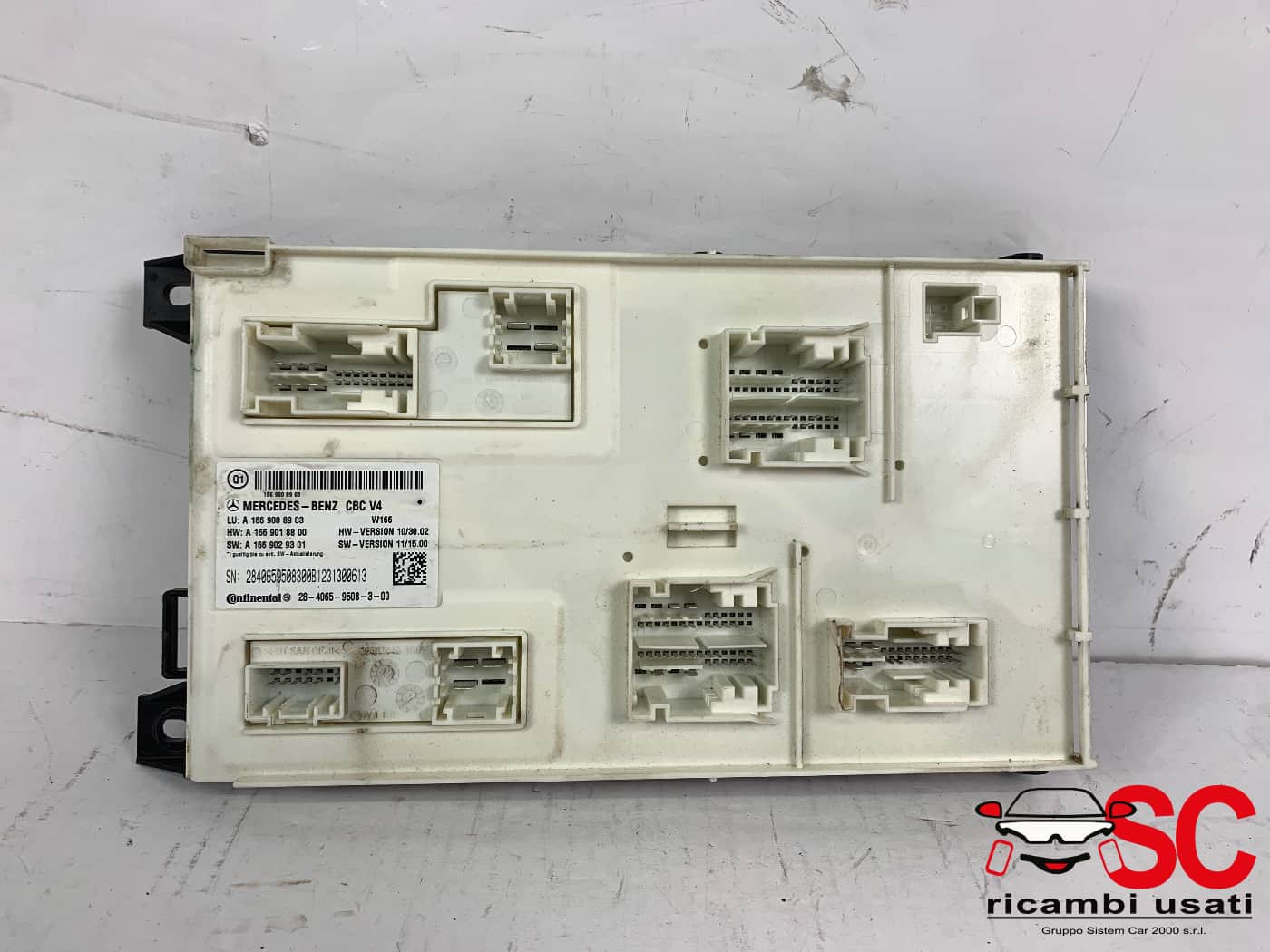 A1669008903 CENTRALINA SAM MERCEDES ML W166 4° Serie diesel