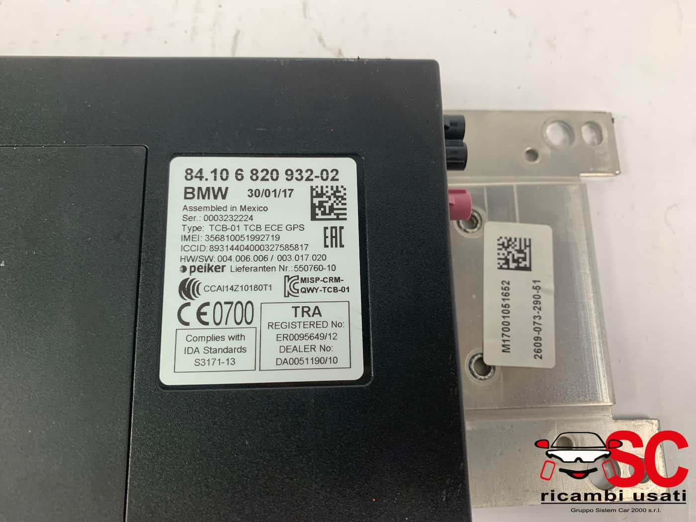 CENTRALINA AUTORADIO BMW X1 Serie (F48) 84109362848 (15>)