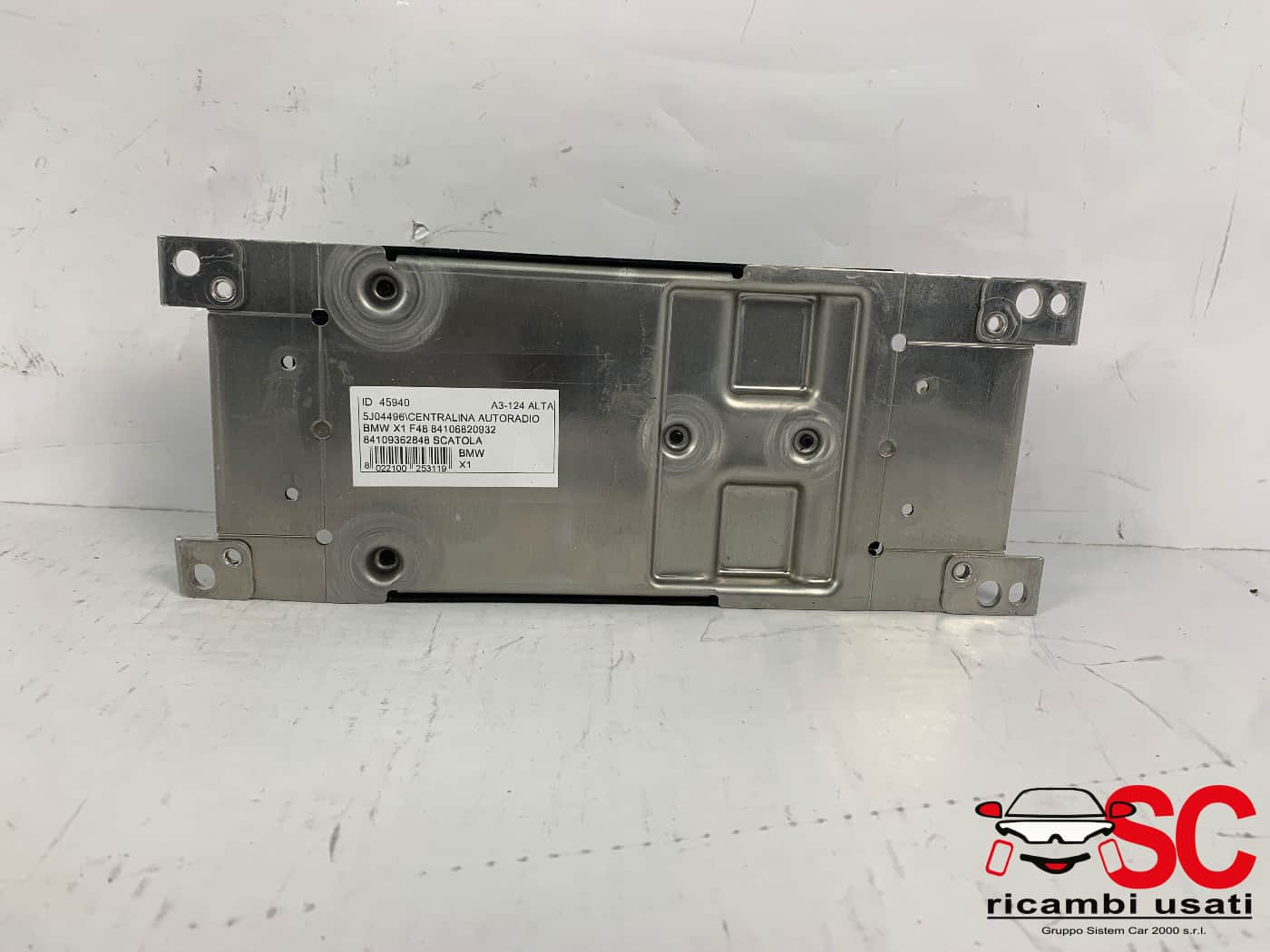 CENTRALINA AUTORADIO BMW X1 Serie (F48) 84109362848 (15>)