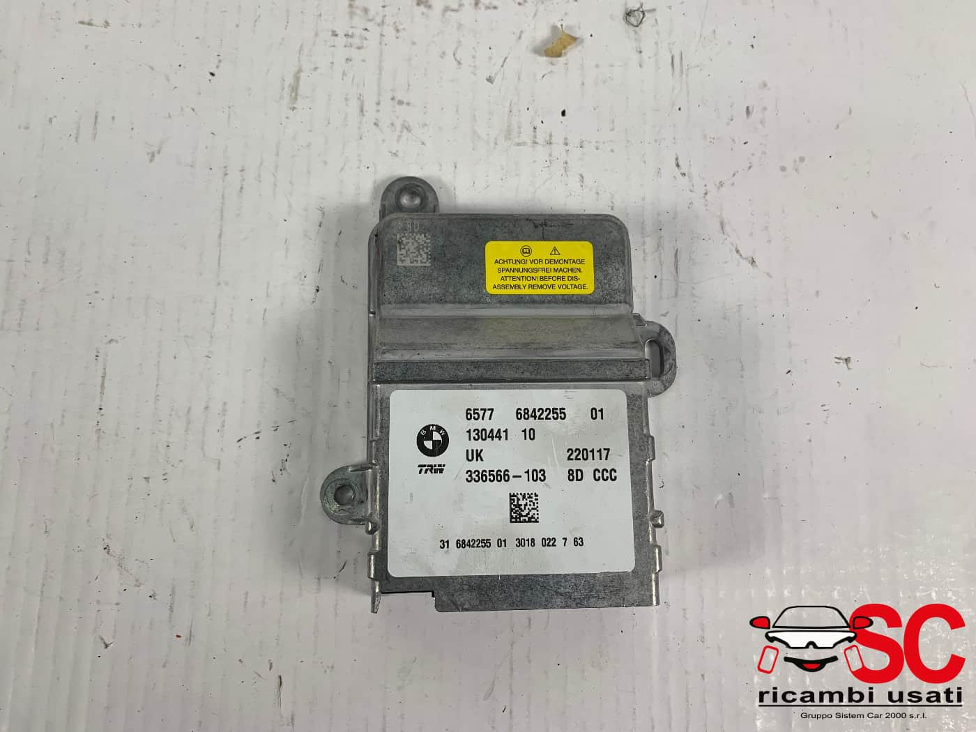 CENTRALINA AIRBAG BMW X1 Serie (F48) 65776842255 (15>)