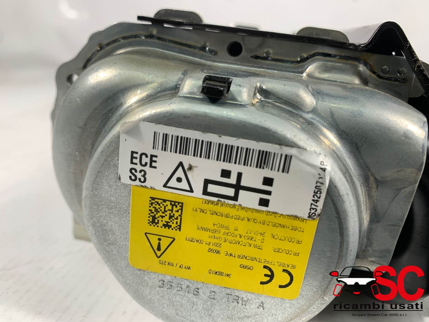 CINTURA DI SICUREZZA POSTERIORE SX BMW X1 Serie (F48) 7425071 72117425071 (15>)