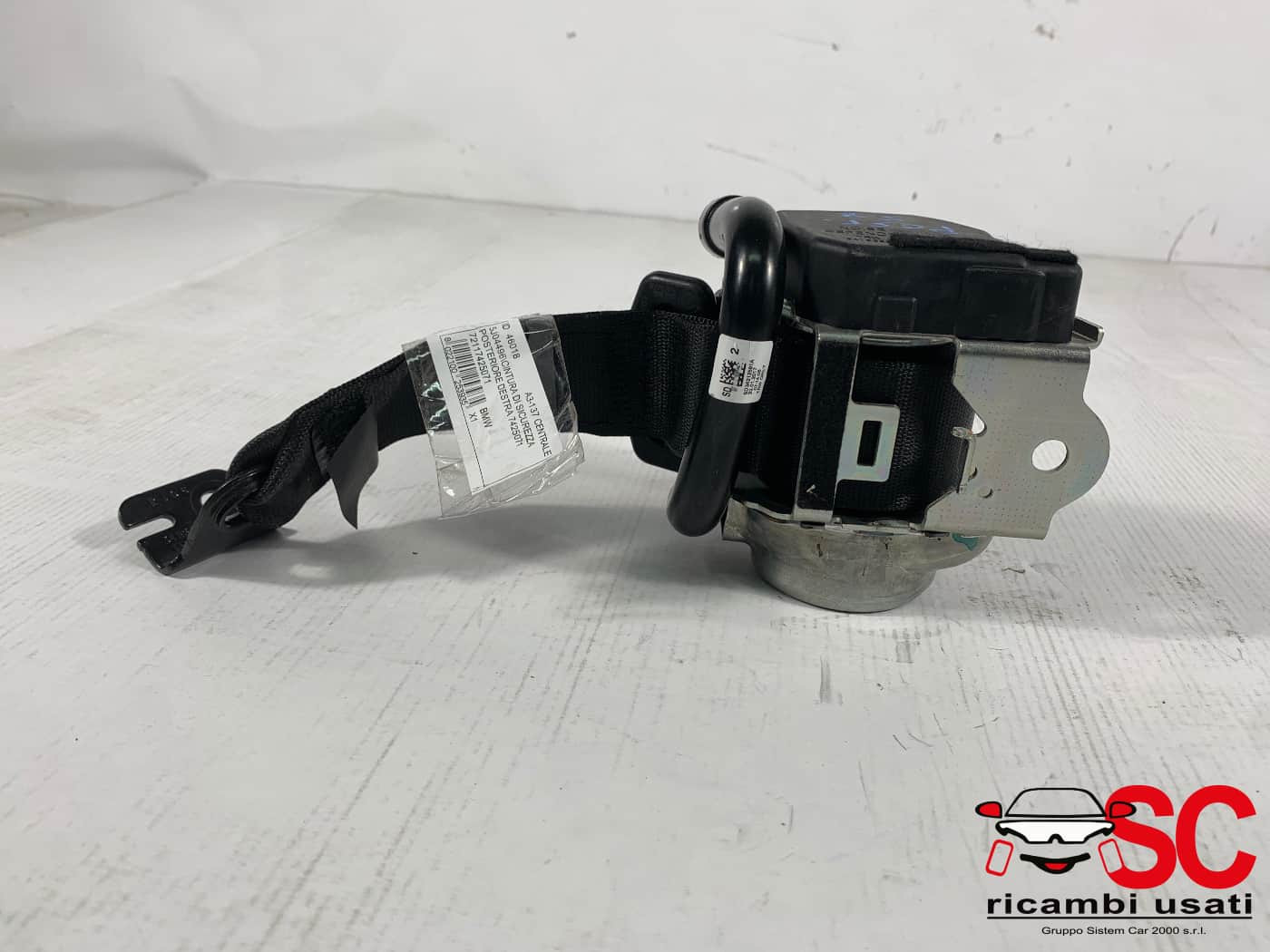 CINTURA DI SICUREZZA POSTERIORE SX BMW X1 Serie (F48) 7425071 72117425071 (15>)