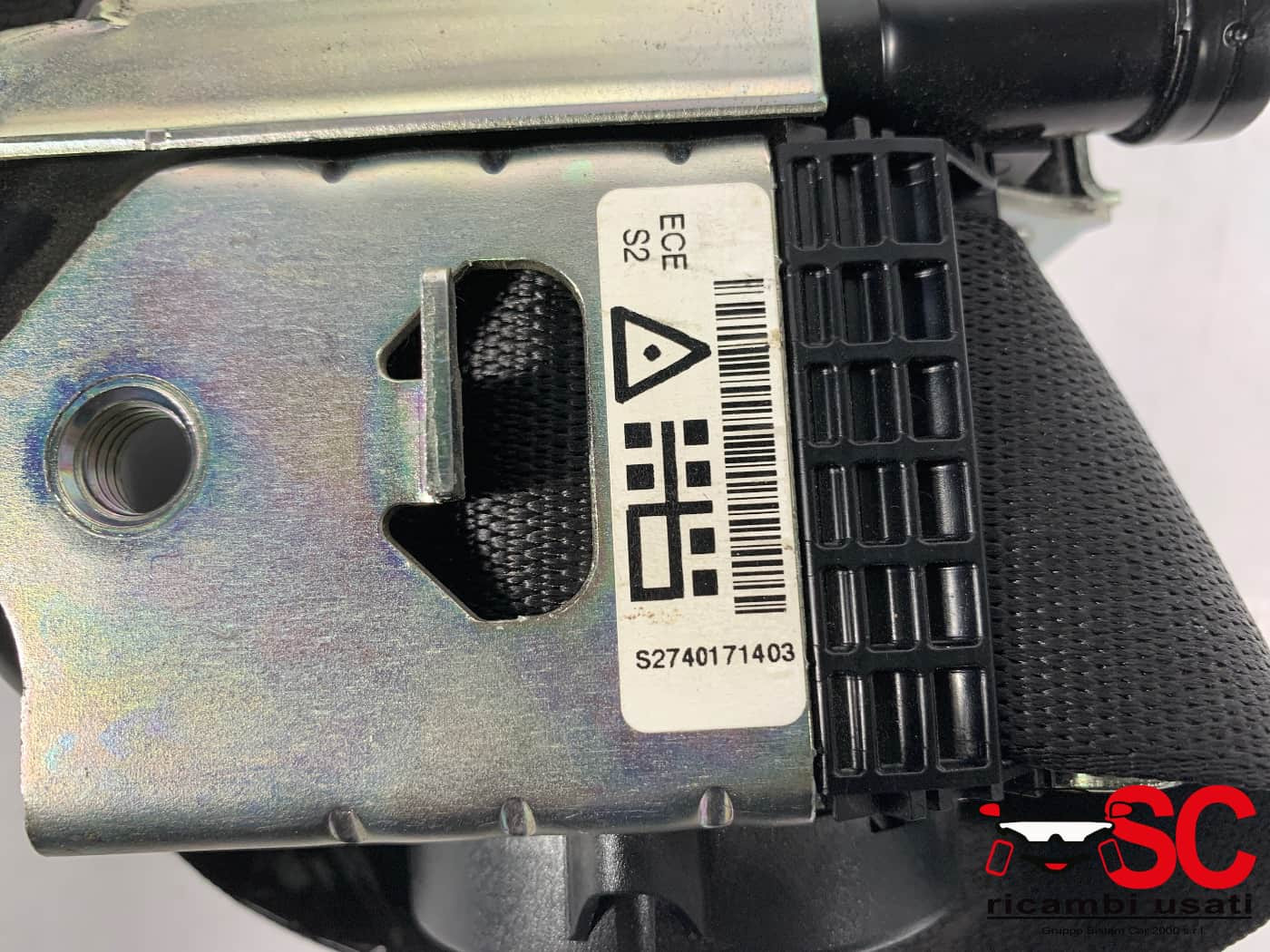 CINTURA DI SICUREZZA ANTERIORE DESTRA BMW X1 Serie (F48) 72117401714 S27401714 (15>)