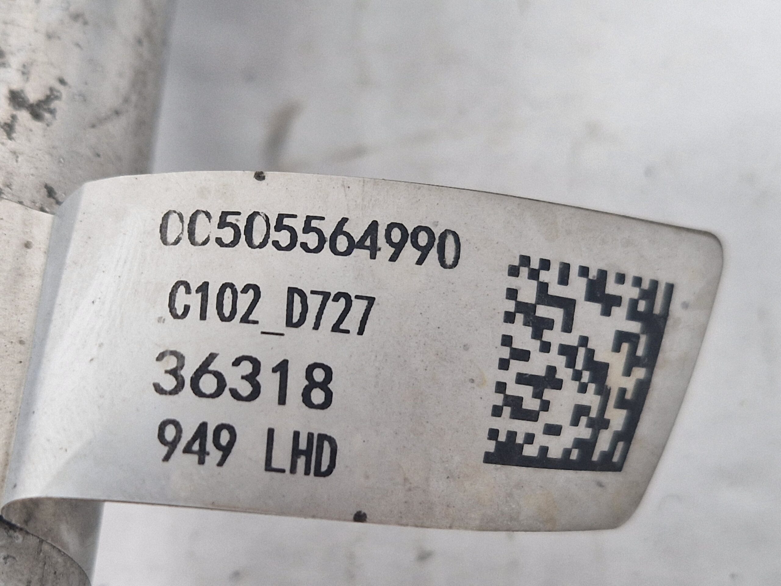 50556499 TUBO ARIA CONDIZIONATA ALFA ROMEO Stelvio Serie (949_) Diesel 2.2 55284529