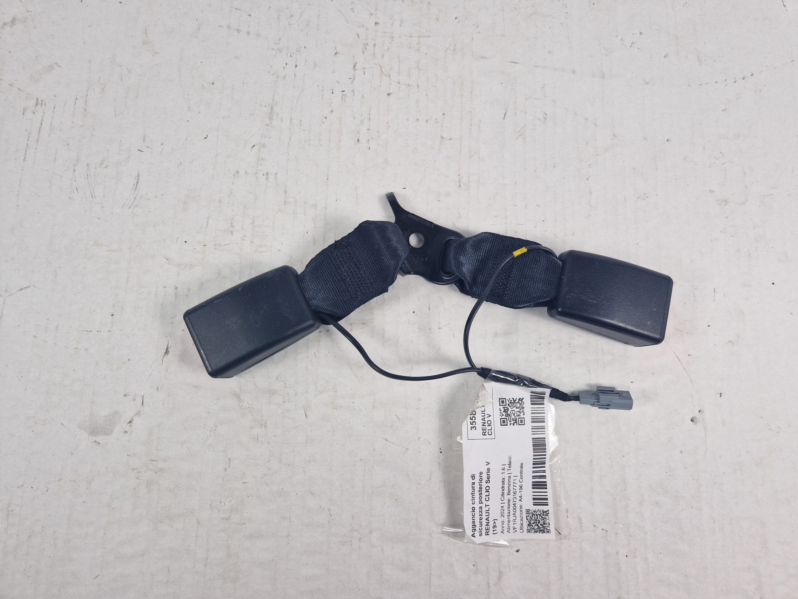 AGGANCIO CINTURA DI SICUREZZA POSTERIORE RENAULT CLIO Serie V 878164707R H4M C6 (19>)