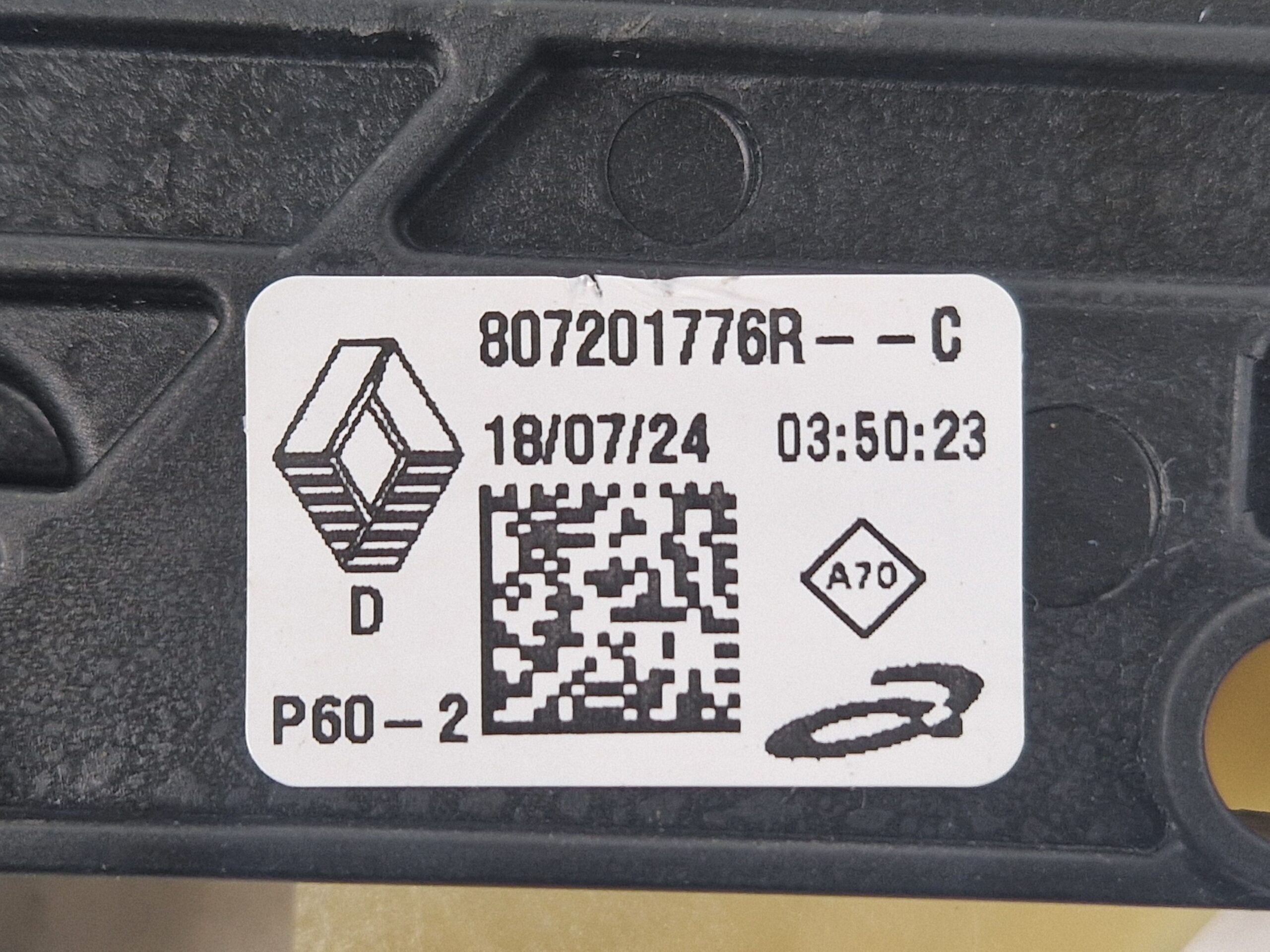 ALZACRISTALLO ELETTRICO ANT. DX RENAULT CLIO Serie V 807201776R H4M C6 (19>)