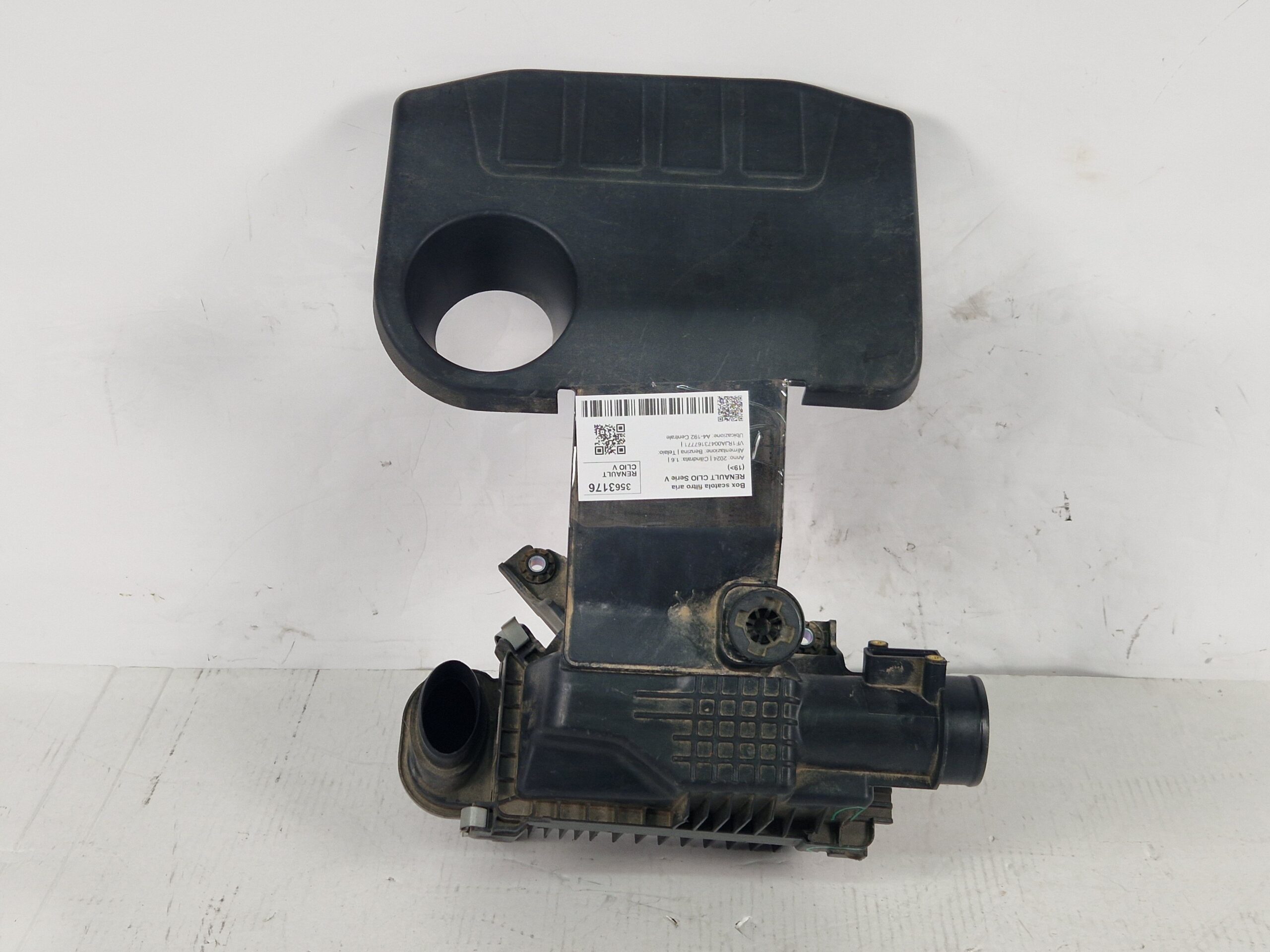 165008735R BOX SCATOLA FILTRO ARIA RENAULT CLIO Serie V Benzina 1.6 H4M C6