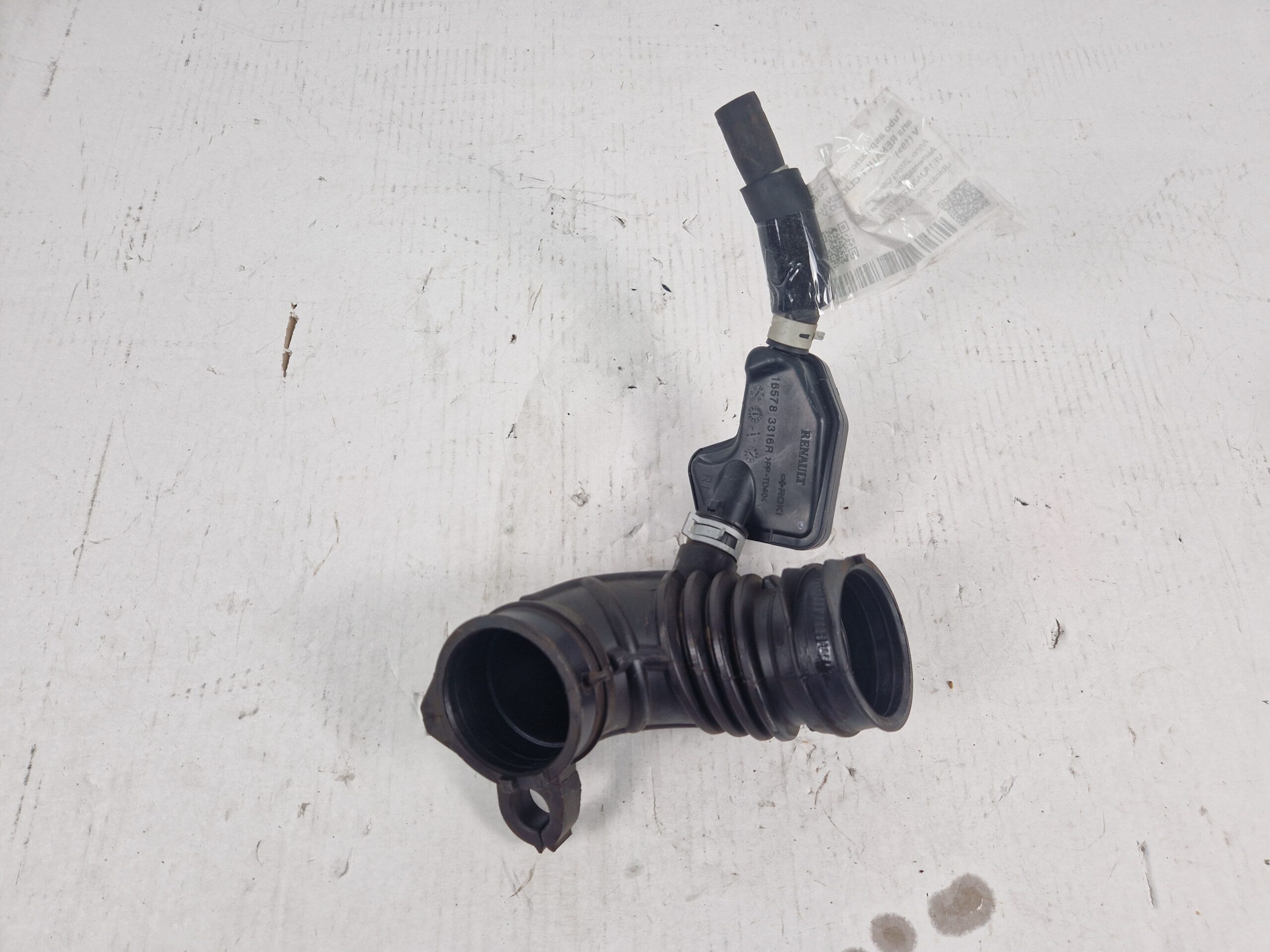 165783316R TUBO ASPIRAZIONE FILTRO ARIA RENAULT CLIO Serie V Benzina 1.6 H4M C6