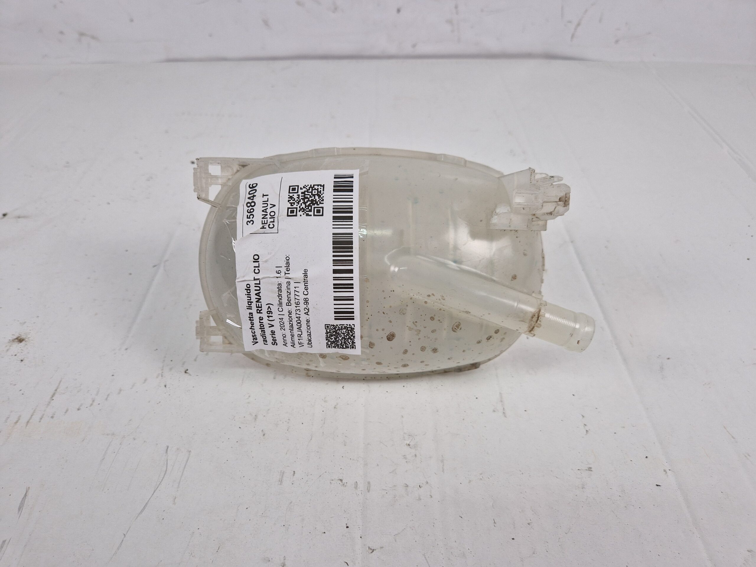 217108864R VASCHETTA LIQUIDO RADIATORE RENAULT CLIO Serie V Benzina 1.6 H4M C6