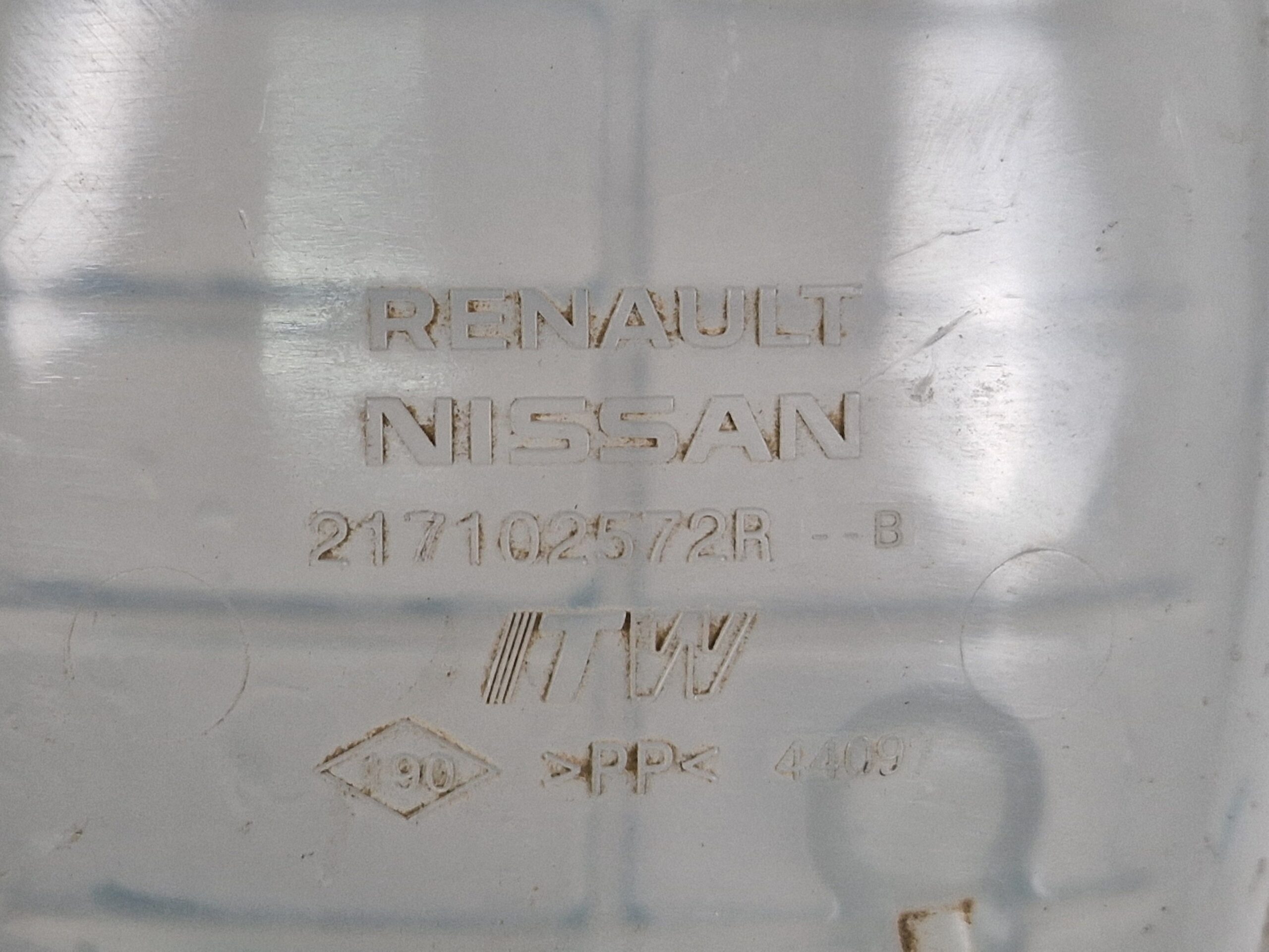 217108864R VASCHETTA LIQUIDO RADIATORE RENAULT CLIO Serie V Benzina 1.6 H4M C6