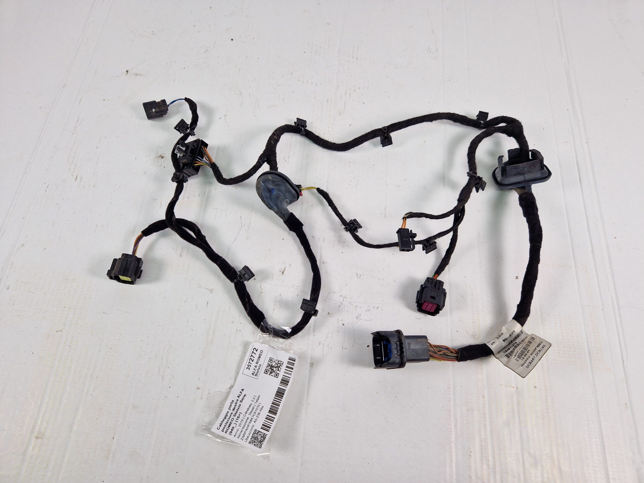 CABLAGGIO PORTA POSTERIORE DESTRA ALFA ROMEO Stelvio Serie (949_) 50551876 55284529 (16>)