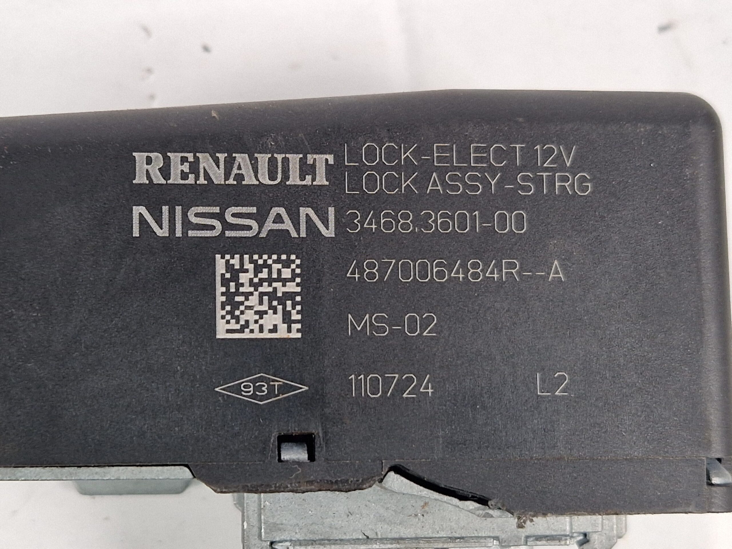 BLOCCHETTO ACCENSIONE RENAULT CLIO Serie V 487006484R (19>)