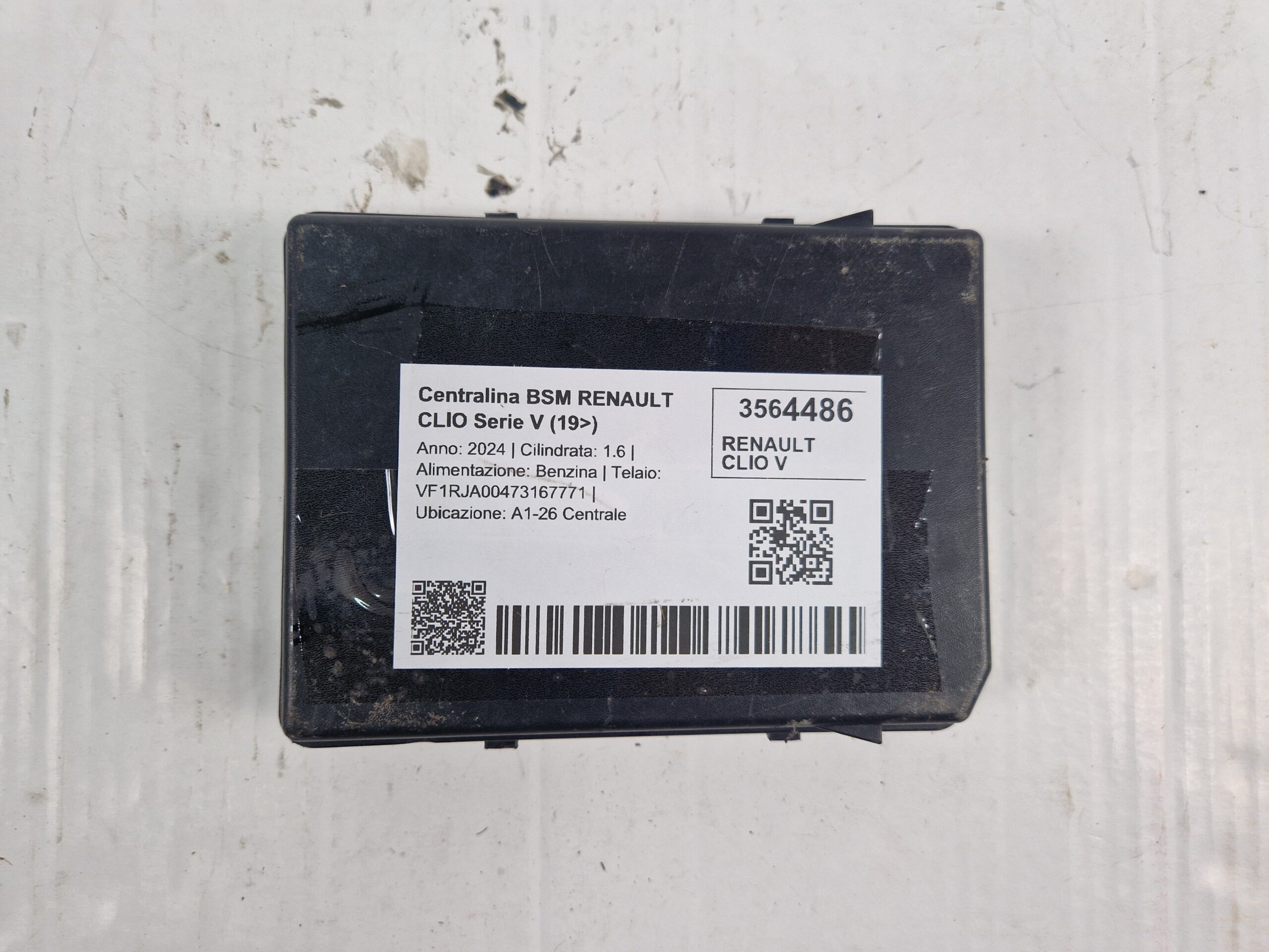 284B74633R CENTRALINA BSM RENAULT CLIO Serie V Benzina 1.6 H4M C6