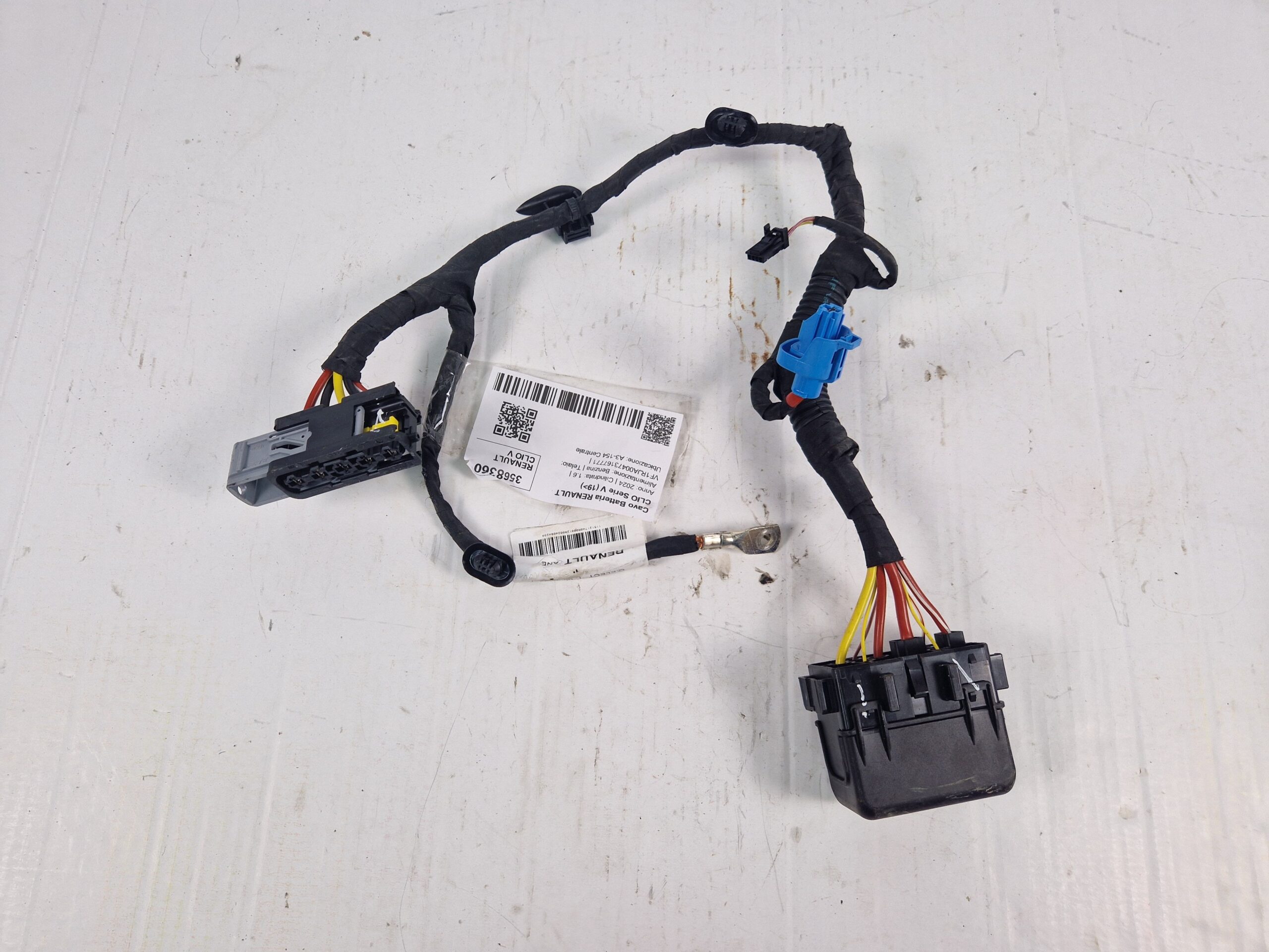 115121740R CAVO BATTERIA RENAULT CLIO Serie V Benzina 1.6 H4M C6
