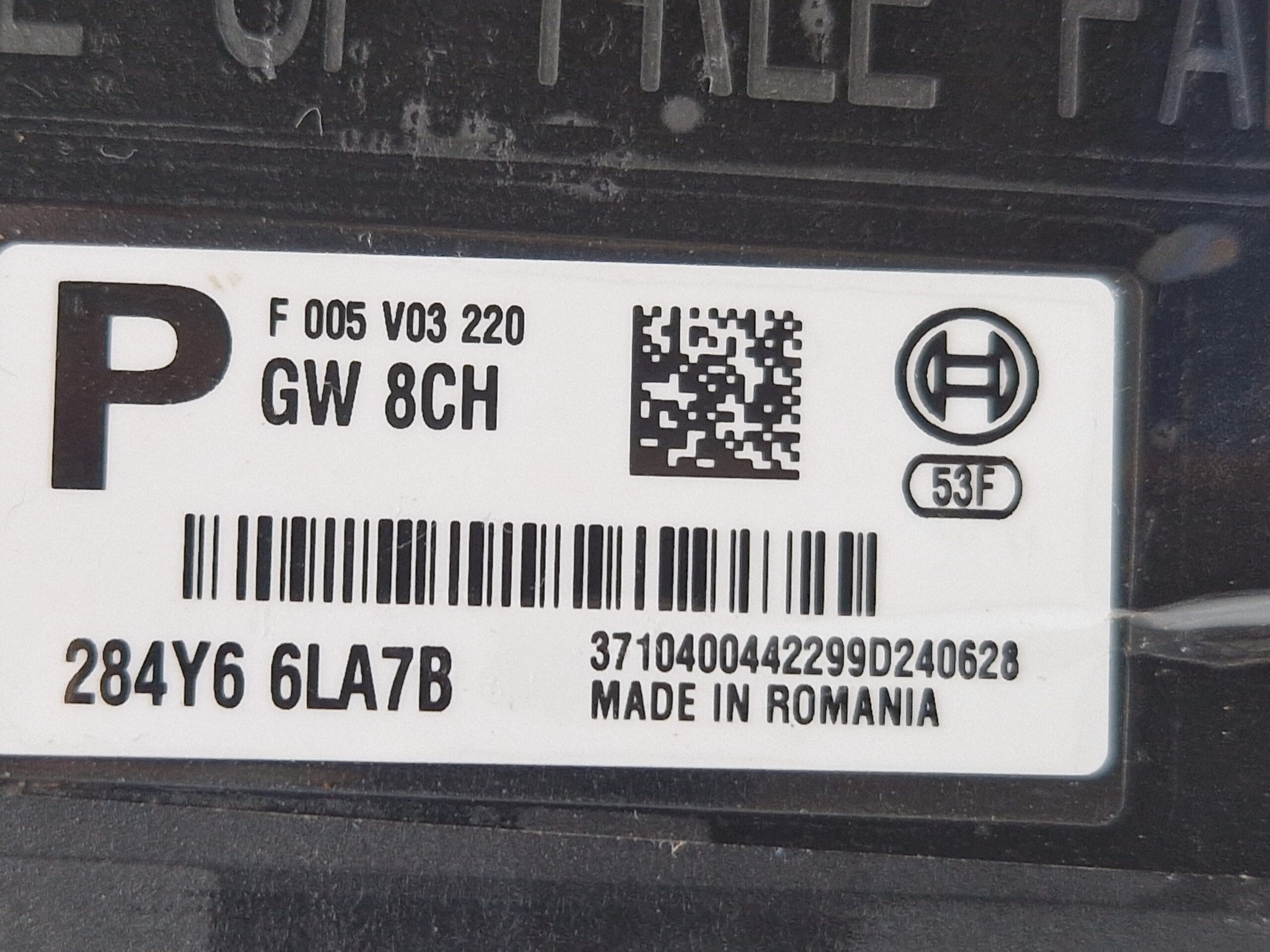 284Y66LA7B CENTRALINA GATEWAY RENAULT CLIO Serie V Benzina 1.6 H4M C6
