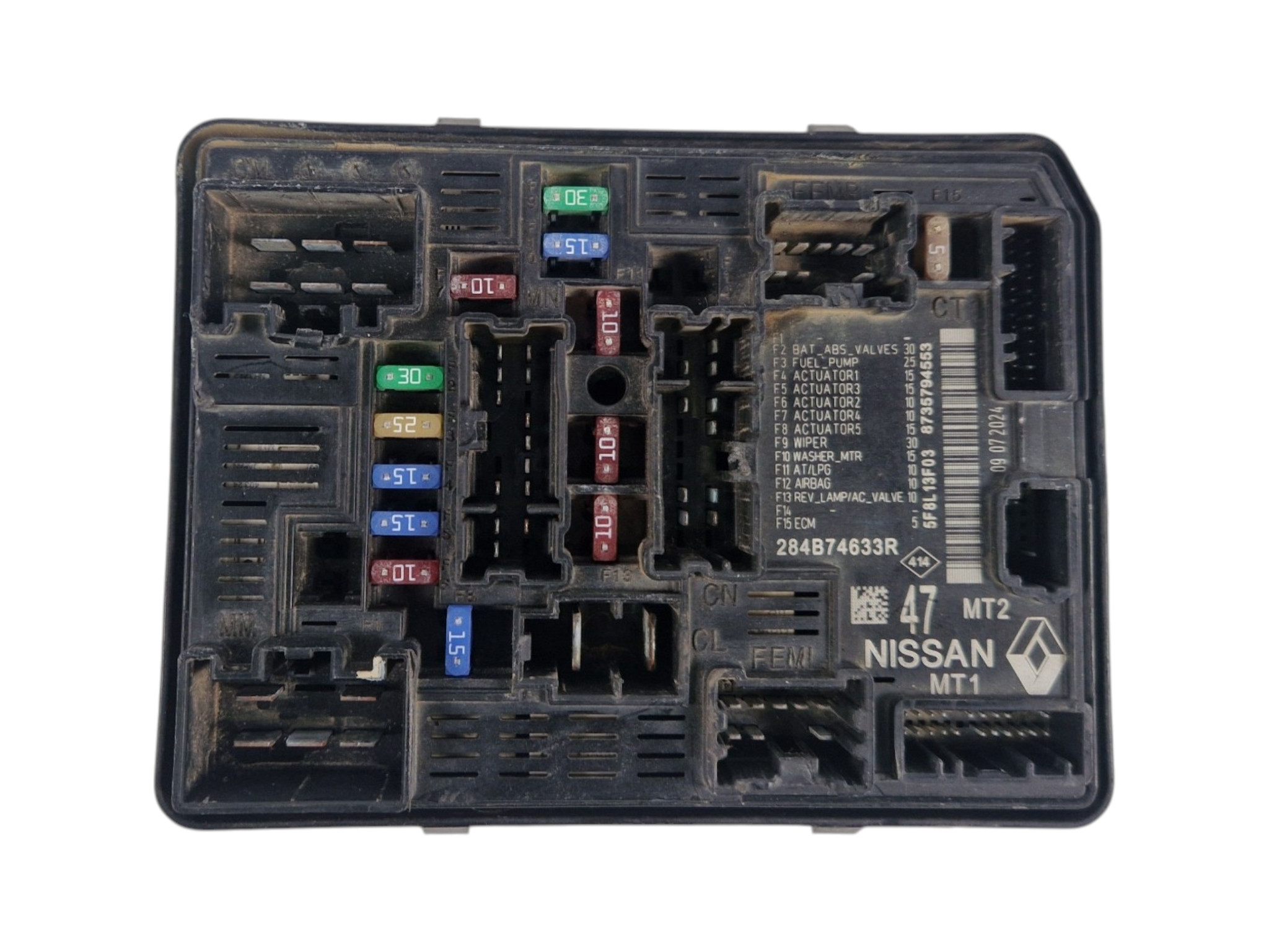 284B74633R CENTRALINA BSM RENAULT CLIO Serie V Benzina 1.6 H4M C6