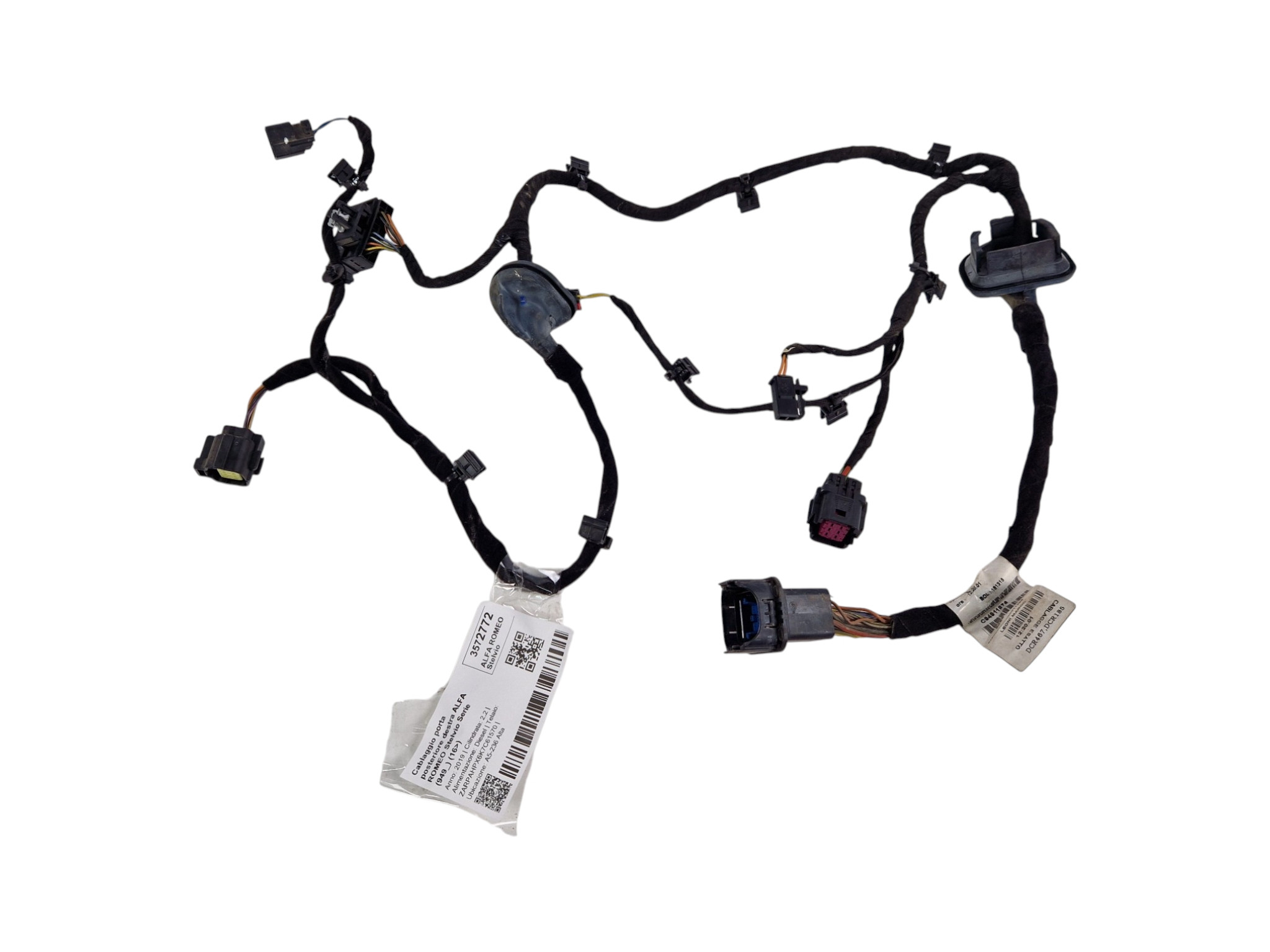 CABLAGGIO PORTA POSTERIORE DESTRA ALFA ROMEO Stelvio Serie (949_) 50551876 55284529 (16>)