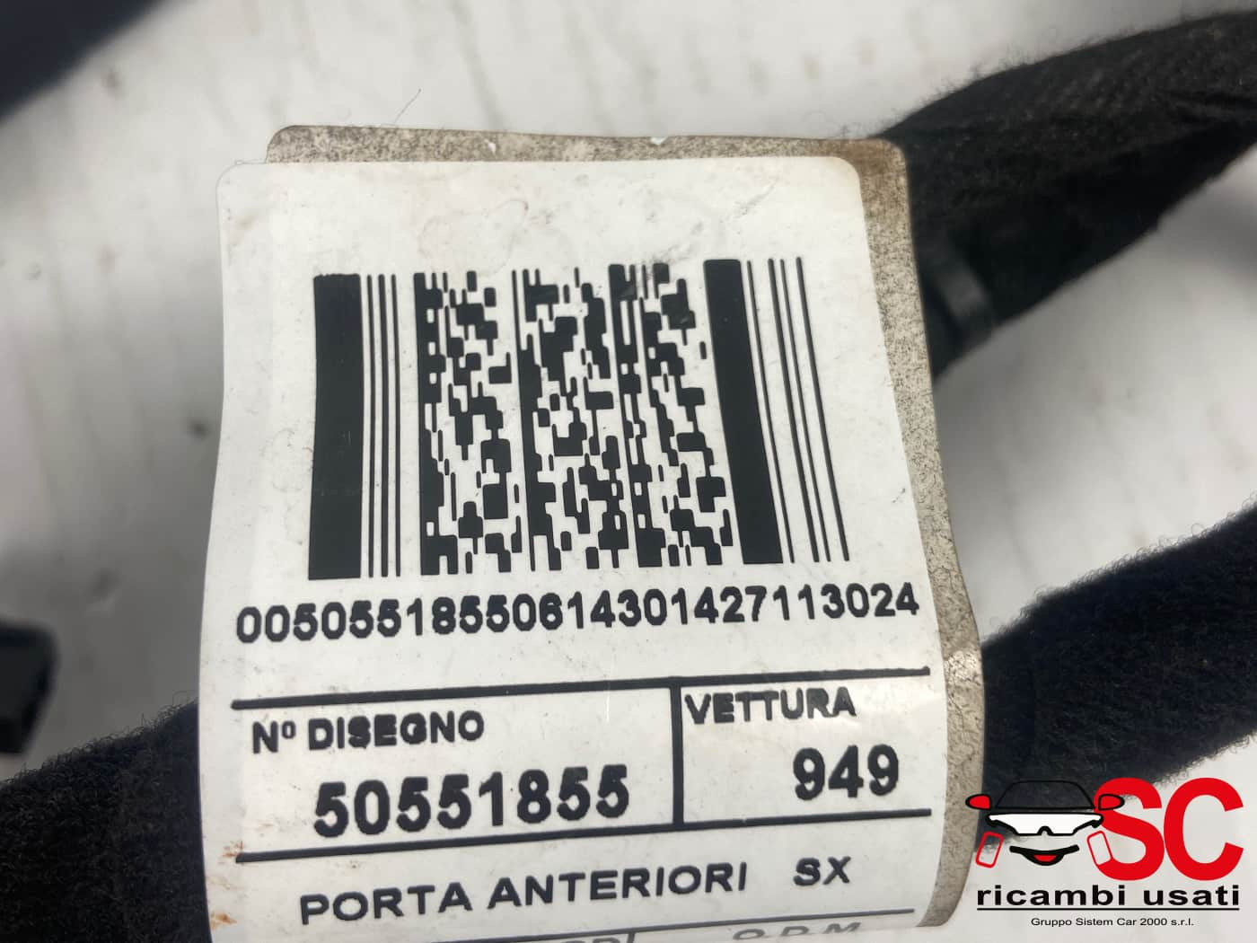 CABLAGGIO PORTA ANTERIORE SINISTRA ALFA ROMEO Stelvio Serie (949_) 50548656 (16>)