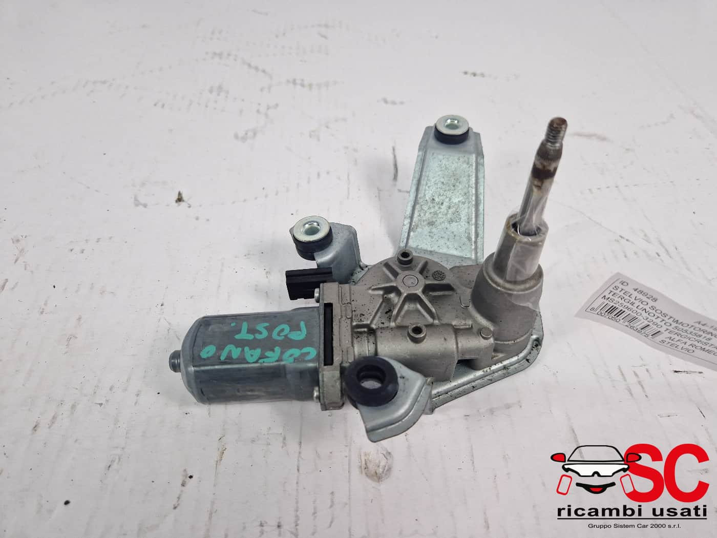 50535818 MOTORINO TERGILUNOTTO POSTERIORE ALFA ROMEO Stelvio Serie (949_) diesel