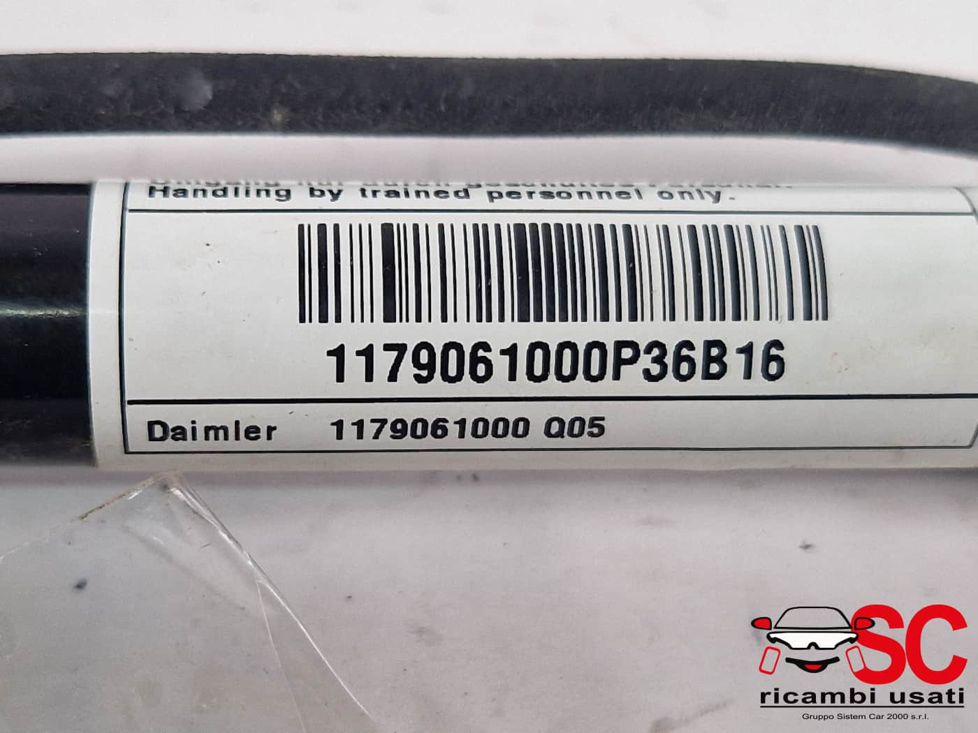 A1179061000 SENSORE AIRBAG COFANO PROTEZIONE PEDONI MERCEDES GLA Serie (H247) Diesel