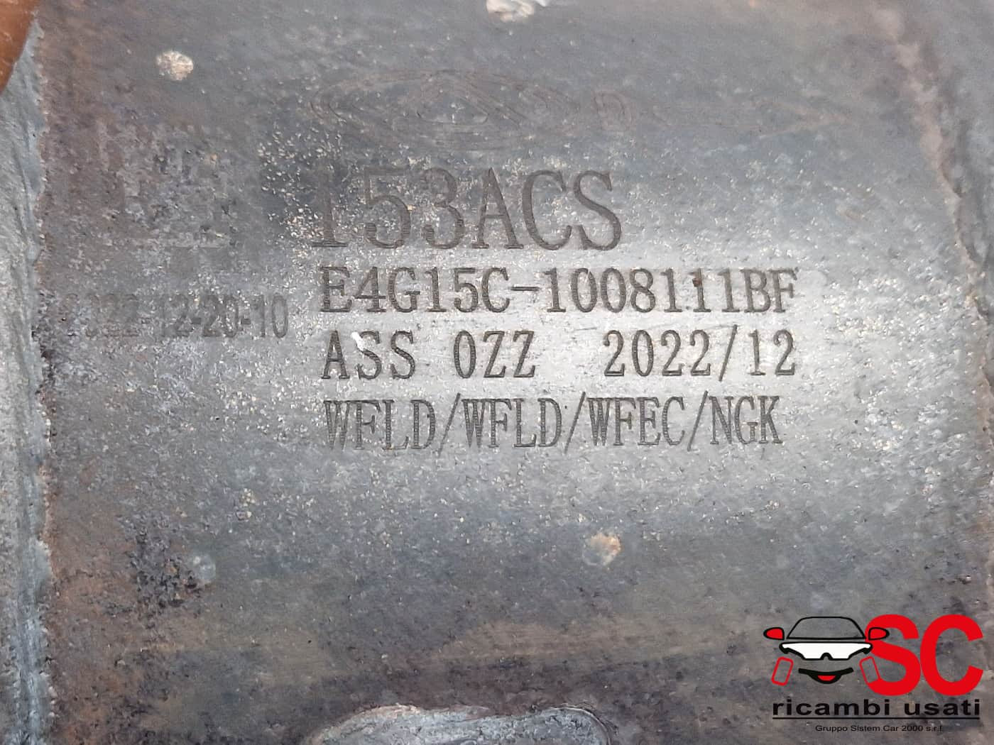 E4G15C1008111BF CATALIZZATORE DR 3.0 Serie Benzina