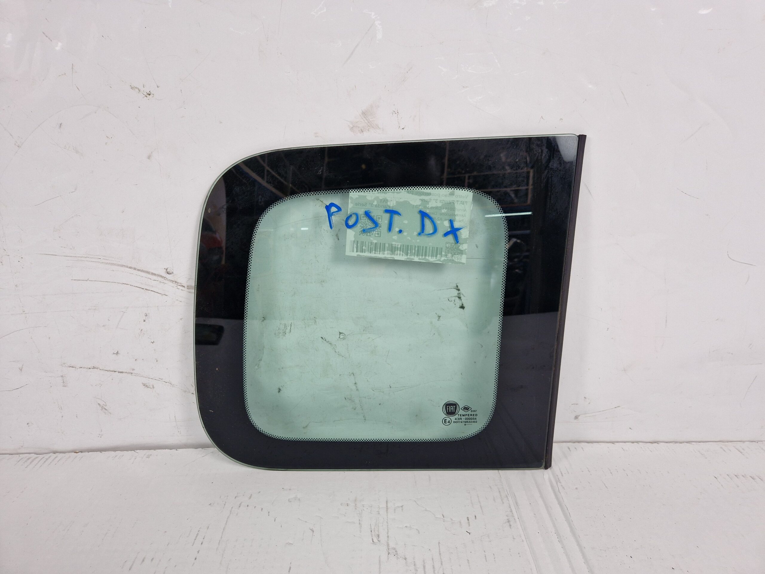 VETRO FISSO POSTERIORE DX FIAT Panda 3° Serie 51843628 (12>)