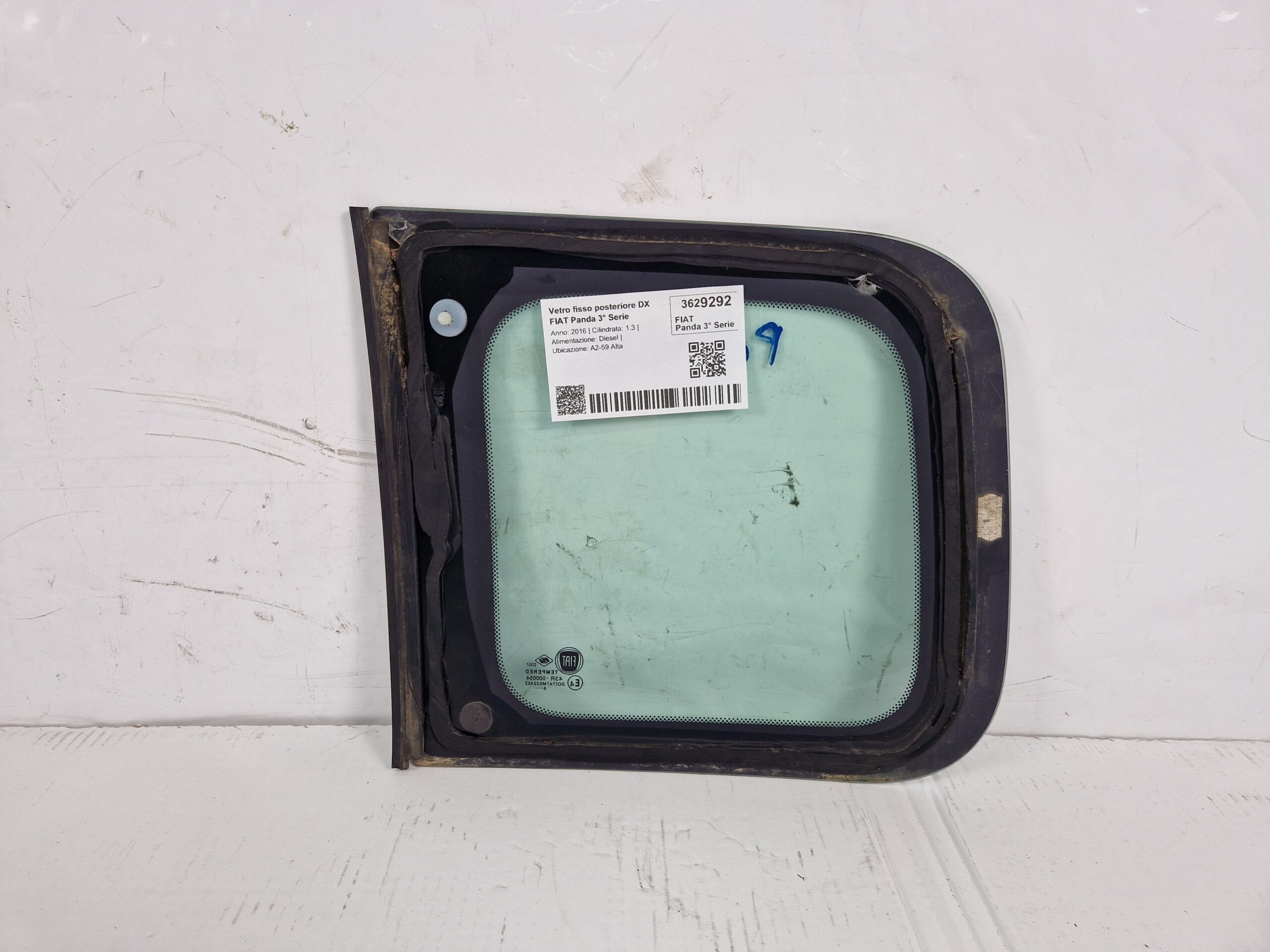 VETRO FISSO POSTERIORE DX FIAT Panda 3° Serie 51843628 (12>)