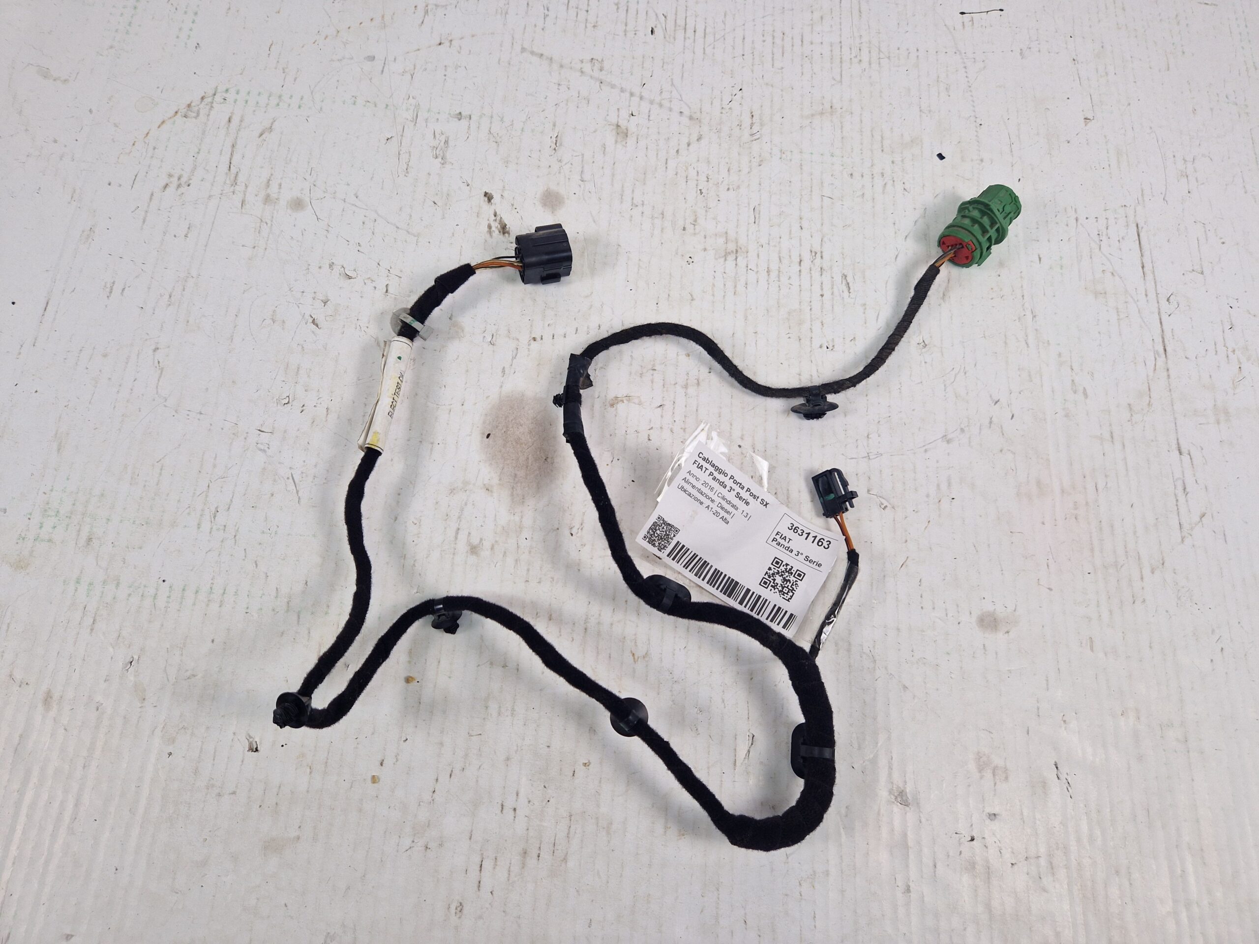 CABLAGGIO PORTA POST SX FIAT Panda 3° Serie 51893127 (12>)