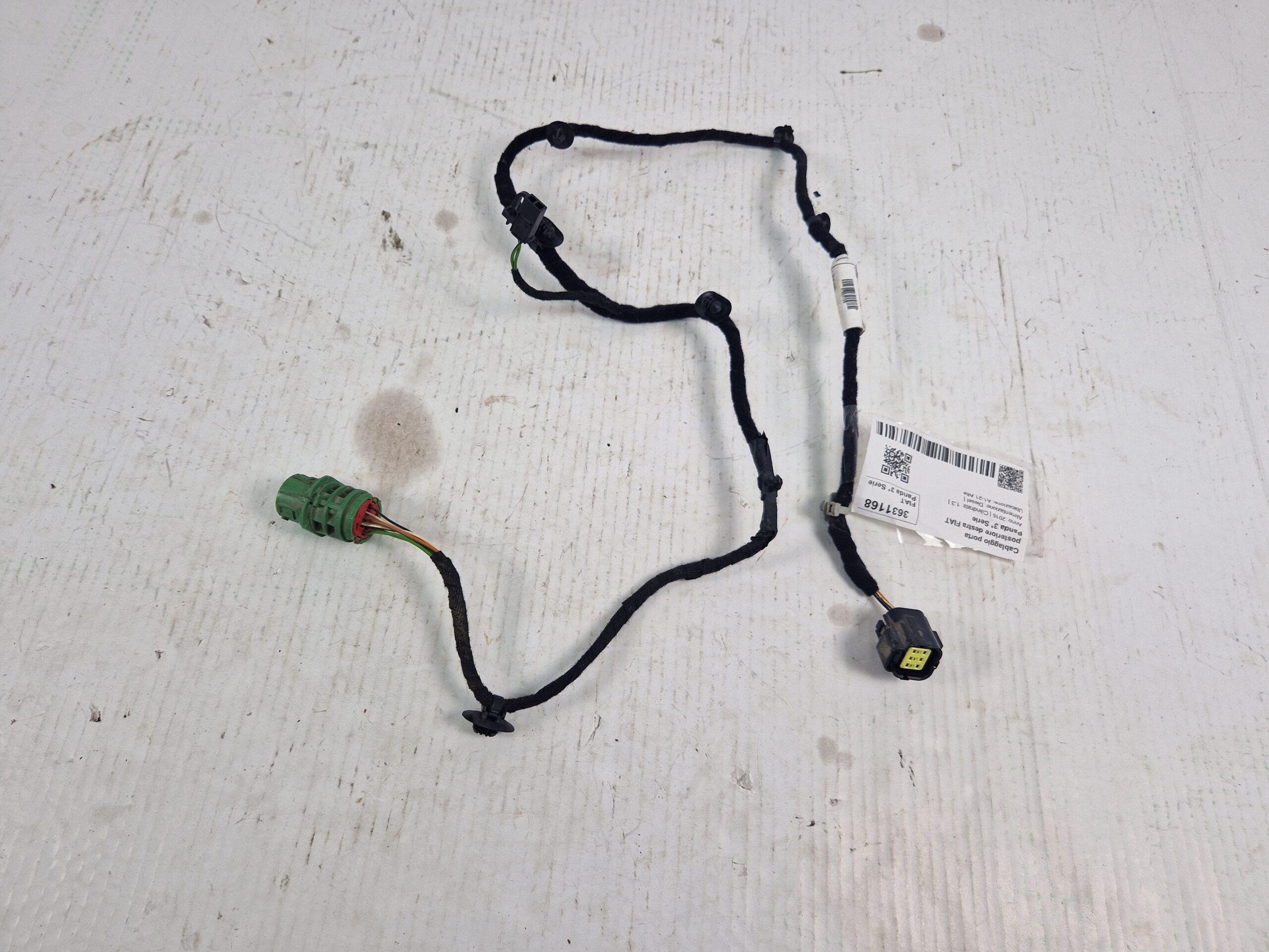 CABLAGGIO PORTA POSTERIORE DESTRA FIAT Panda 3° Serie 51893128 (12>)