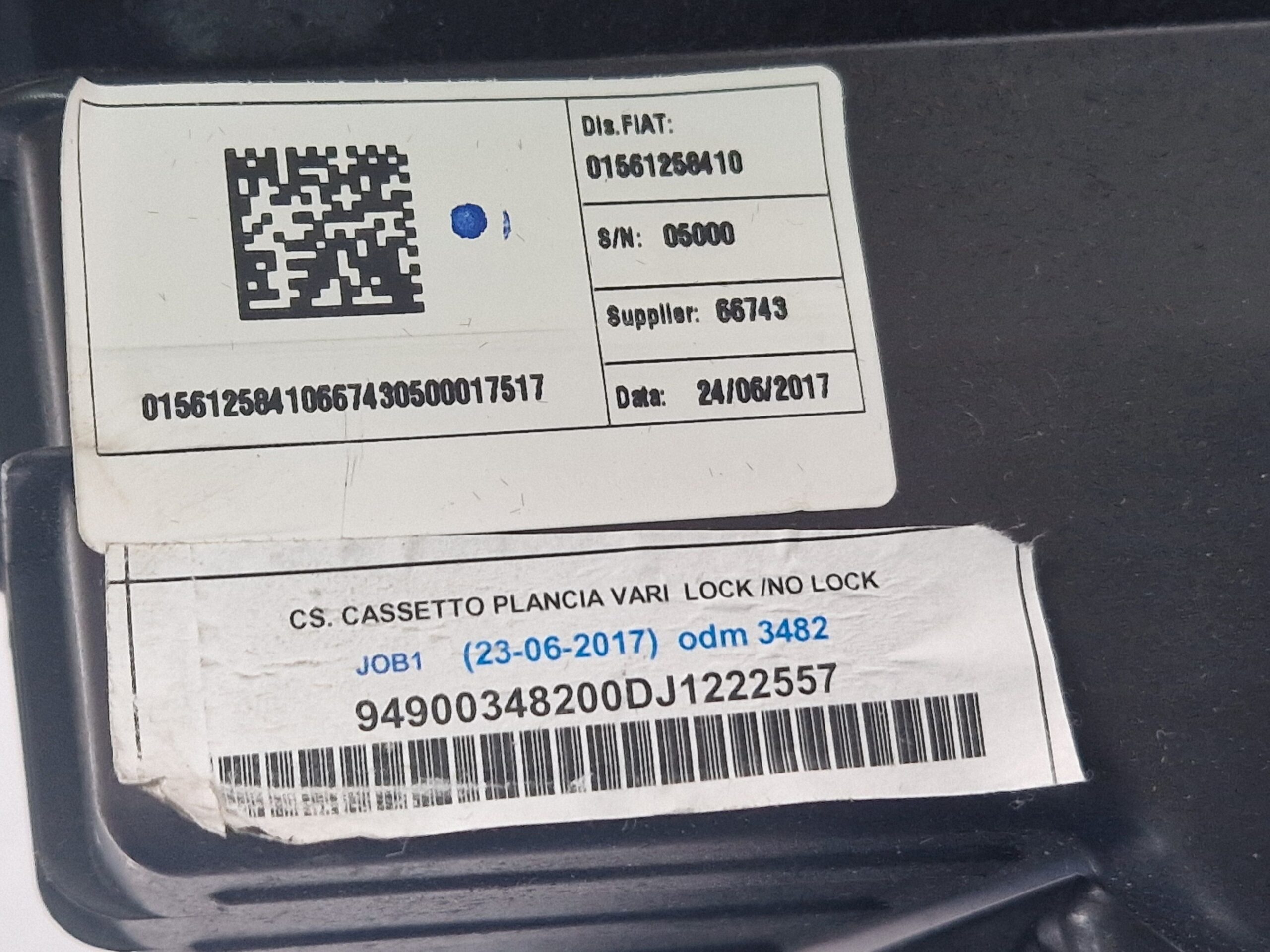 CASSETTO PORTA OGGETTI ALFA ROMEO Stelvio Serie (949_) 156158842 (16>)