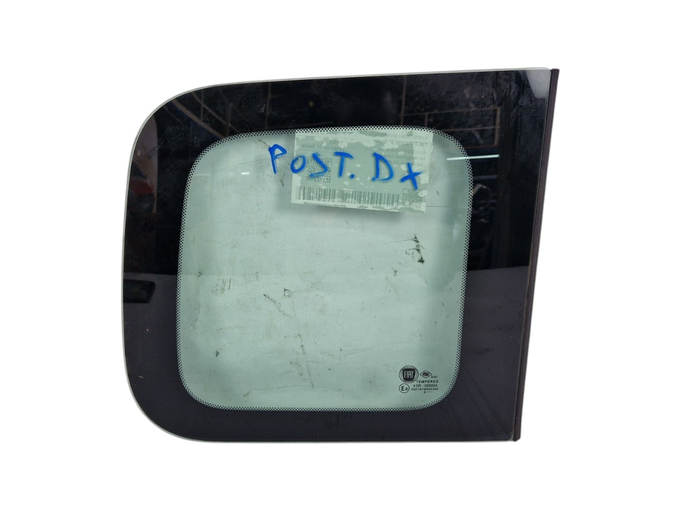 VETRO FISSO POSTERIORE DX FIAT Panda 3° Serie 51843628 (12>)