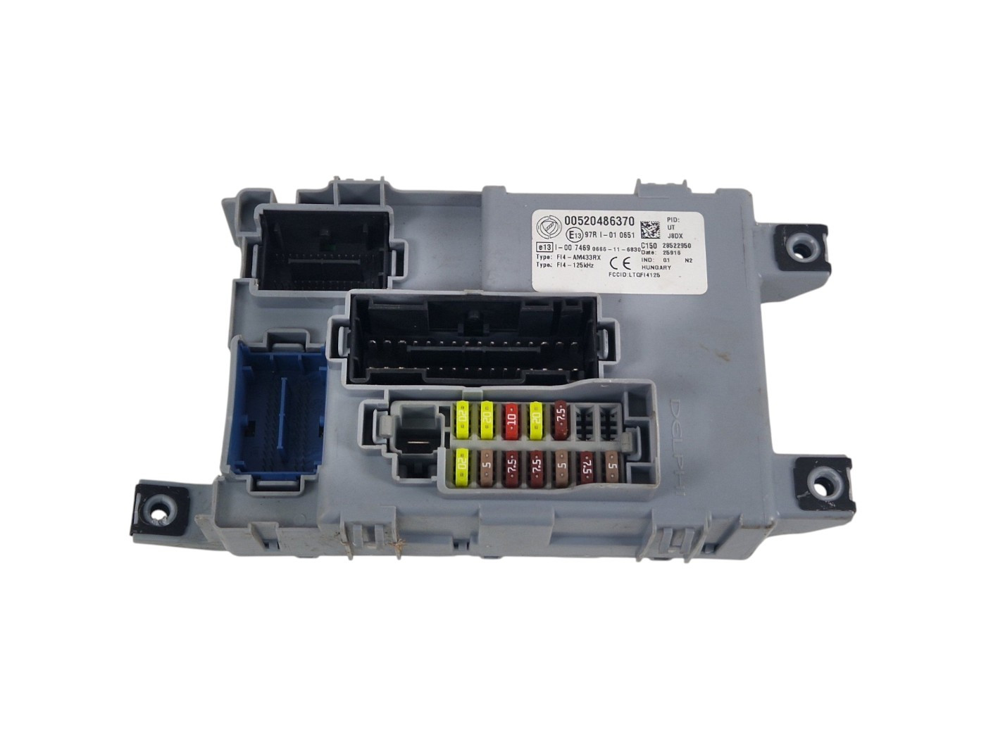 BODY COMPUTER FIAT Panda 3° Serie 52215388 (12>)