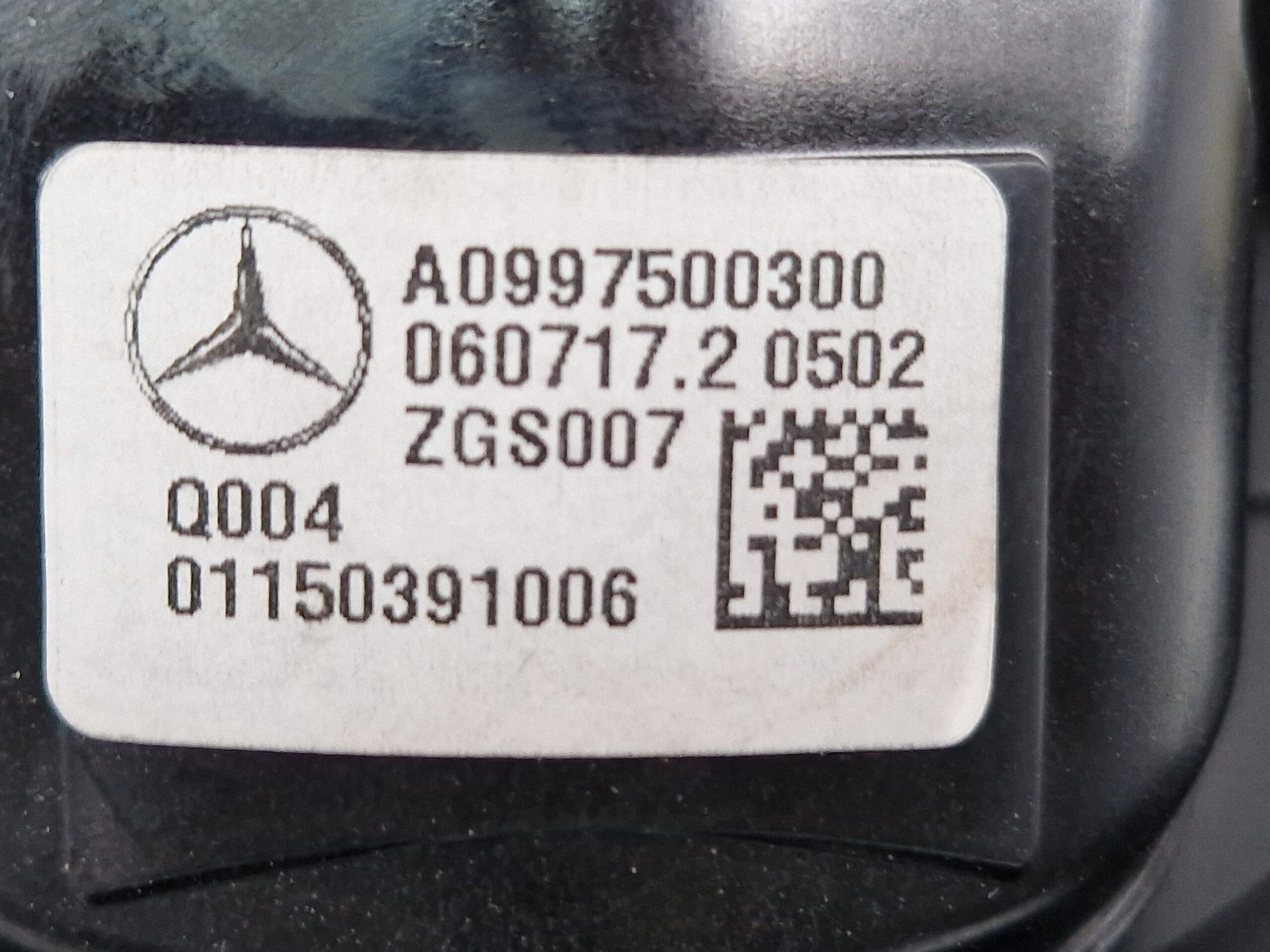 TELECAMERA COFANO POSTERIORE MERCEDES GLC Coupe (BM 253) (6.2016) A0997500300 (16>)