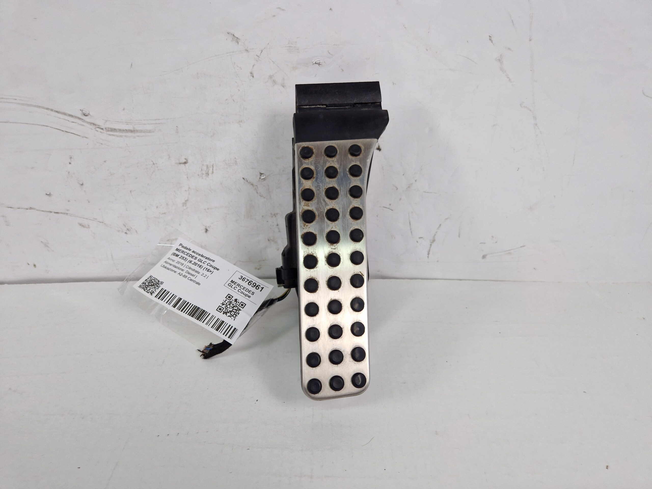 PEDALE ACCELERATORE MERCEDES GLC Coupe (BM 253) (6.2016) A2533000104 (16>)