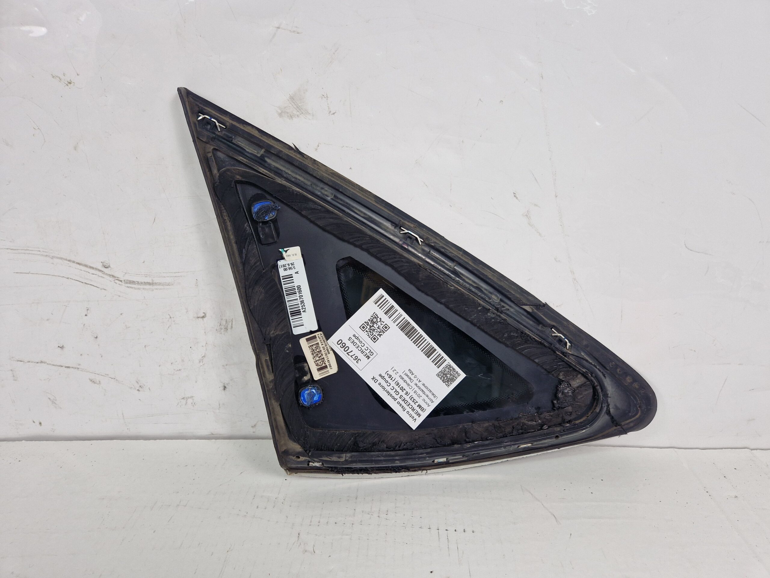 VETRO FISSO POSTERIORE DX MERCEDES GLC Coupe (BM 253) (6.2016) A2536701600 (16>)