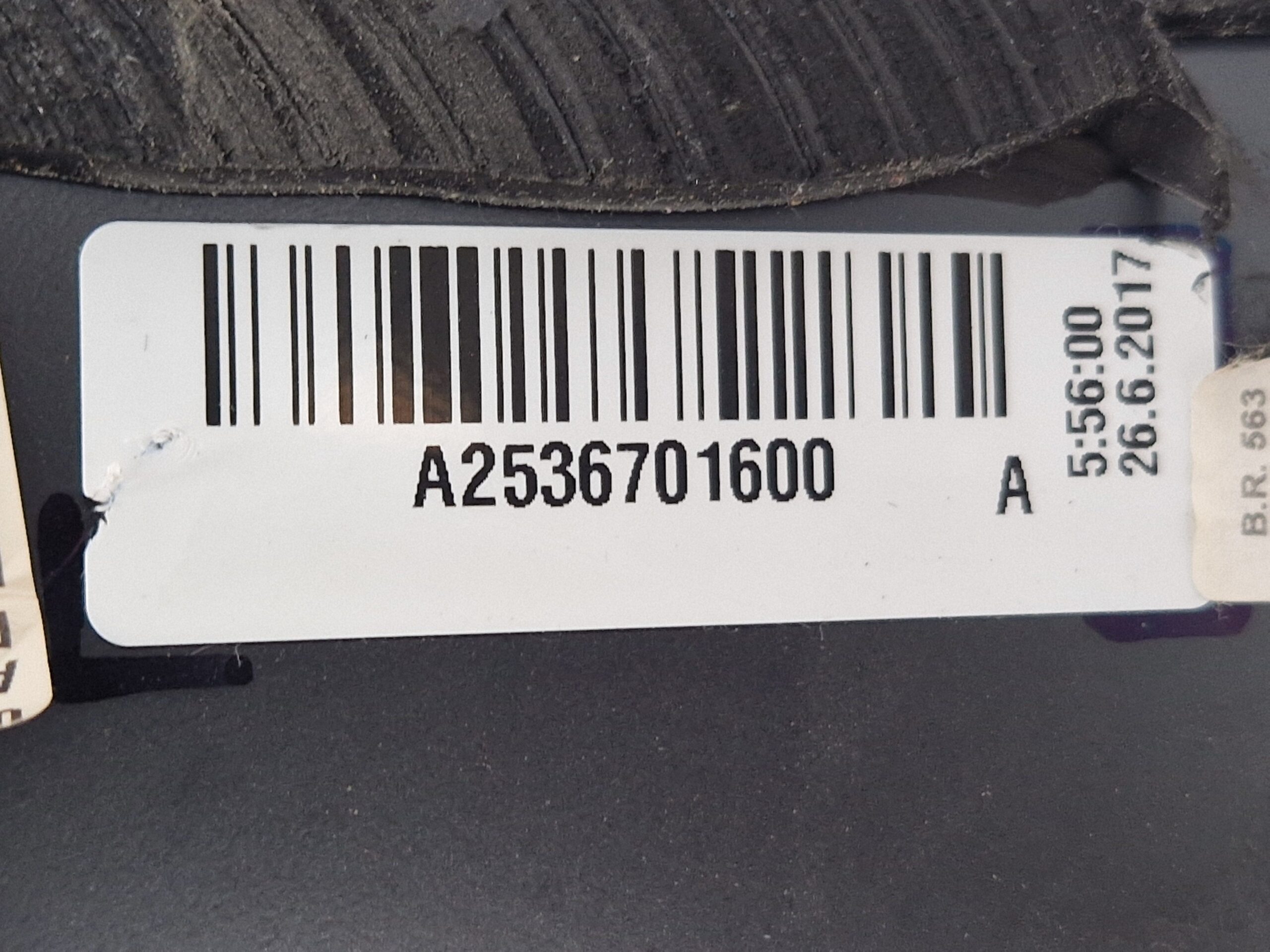 VETRO FISSO POSTERIORE DX MERCEDES GLC Coupe (BM 253) (6.2016) A2536701600 (16>)