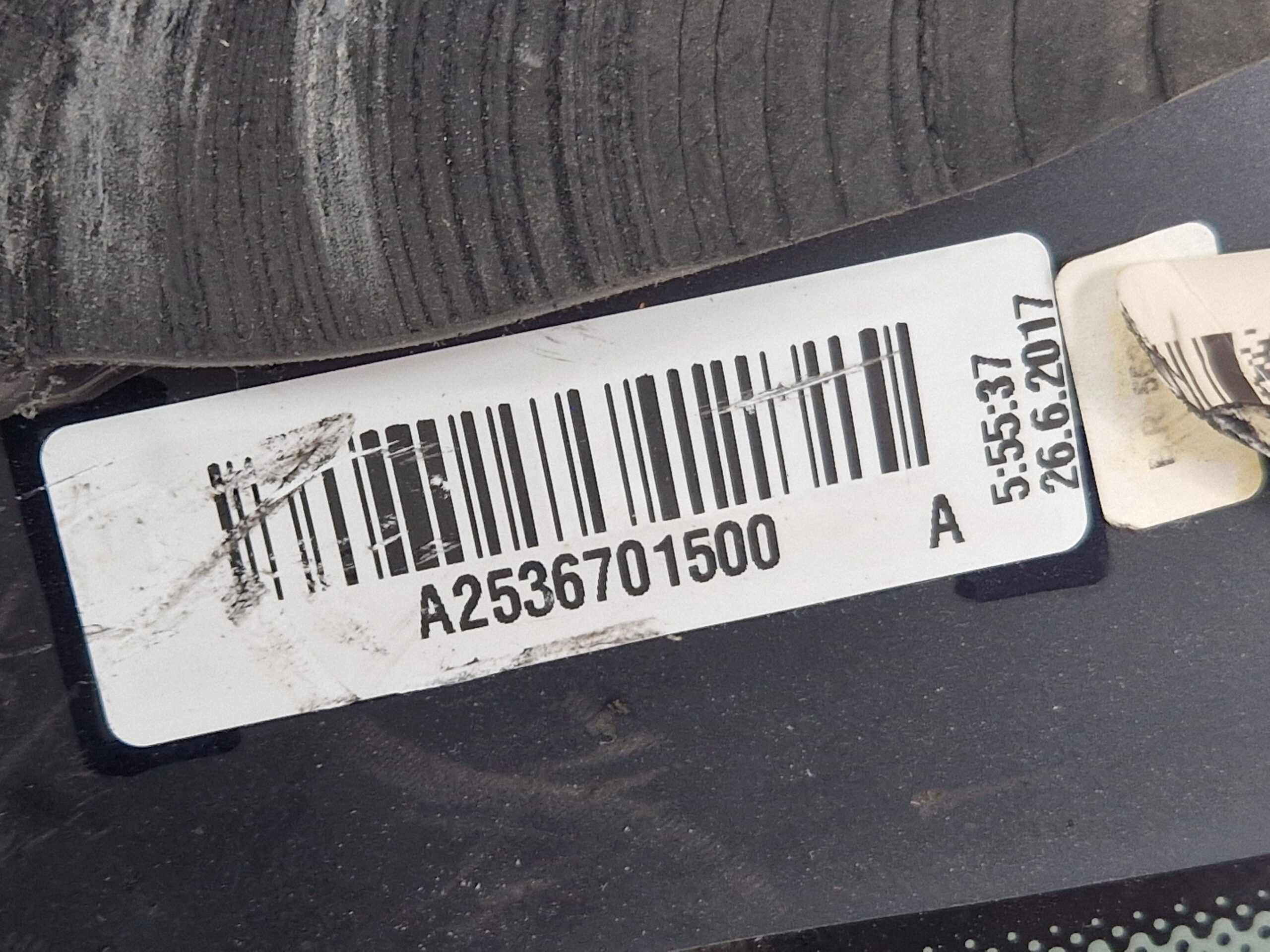 VETRO FISSO POSTERIORE SX MERCEDES GLC Coupe (BM 253) (6.2016) A2536701500 (16>)
