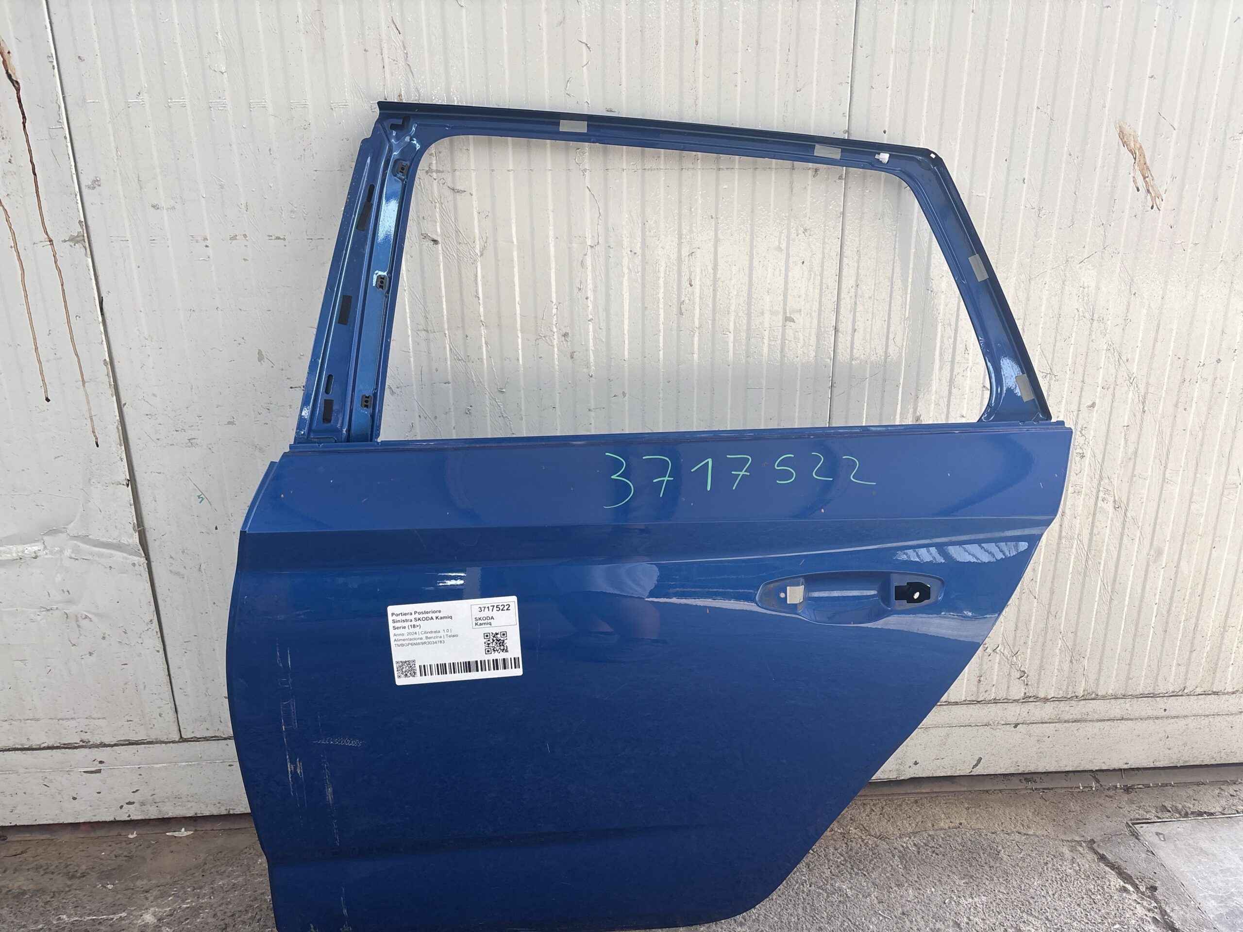 PORTIERA POSTERIORE SINISTRA SKODA Kamiq Serie 658833051B DUS (18>)
