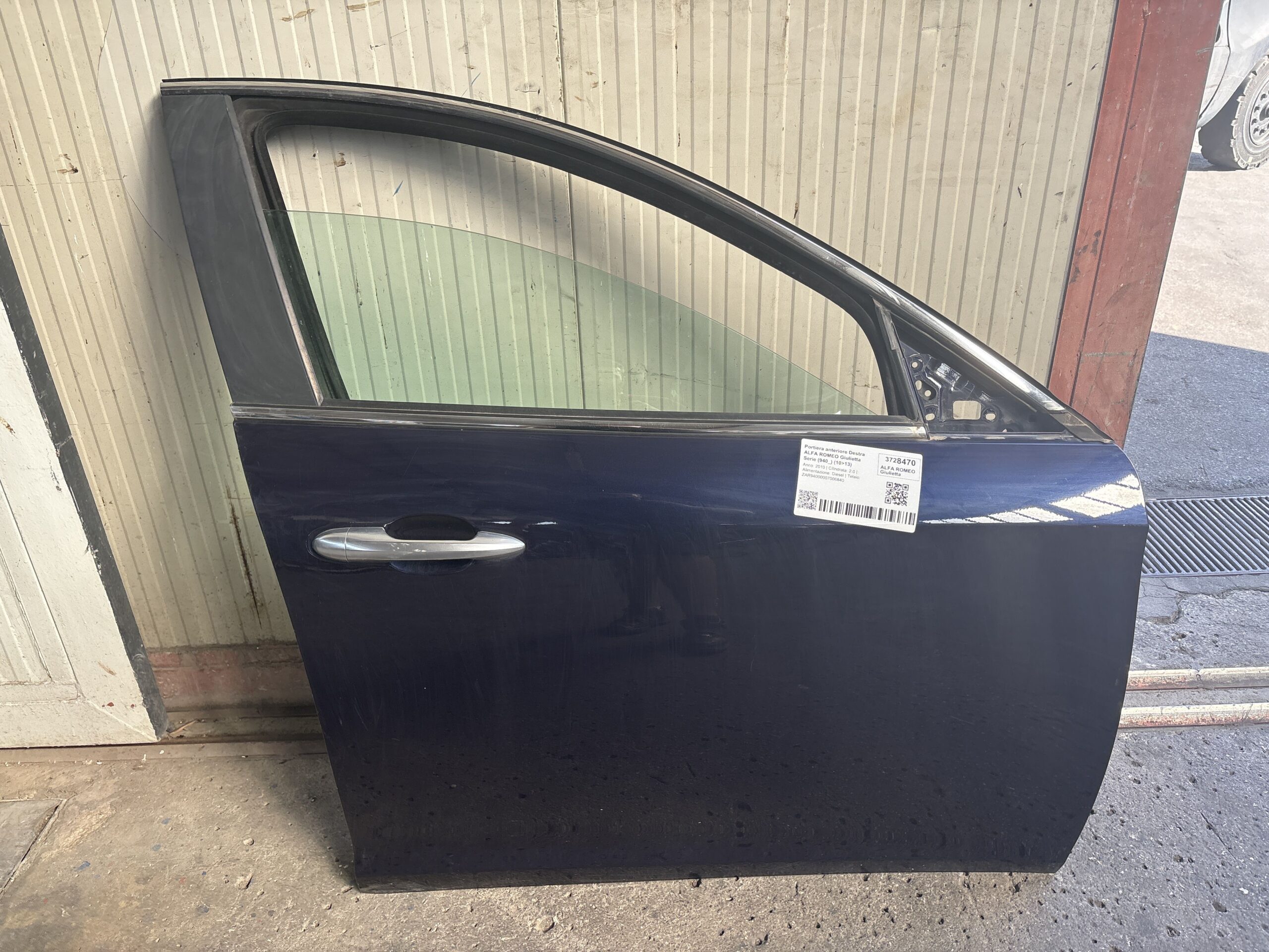 PORTIERA ANTERIORE DESTRA ALFA ROMEO Giulietta Serie (940_) 50509165 940A4000 (10>13)