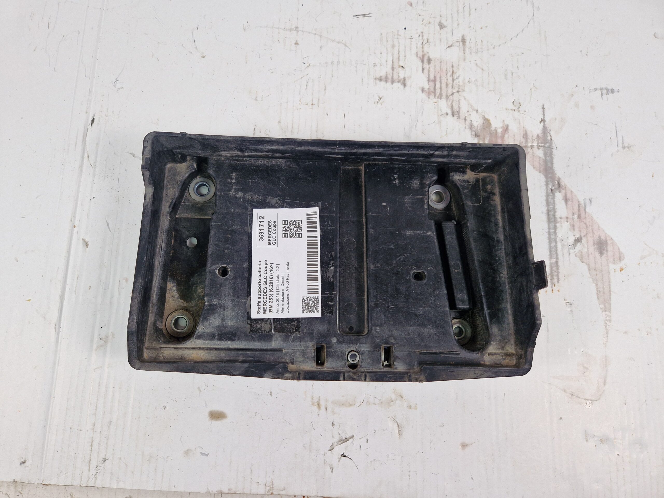 A2056200018 STAFFA SUPPORTO BATTERIA MERCEDES GLC Coupe (BM 253) (6.2016) Diesel 2.2