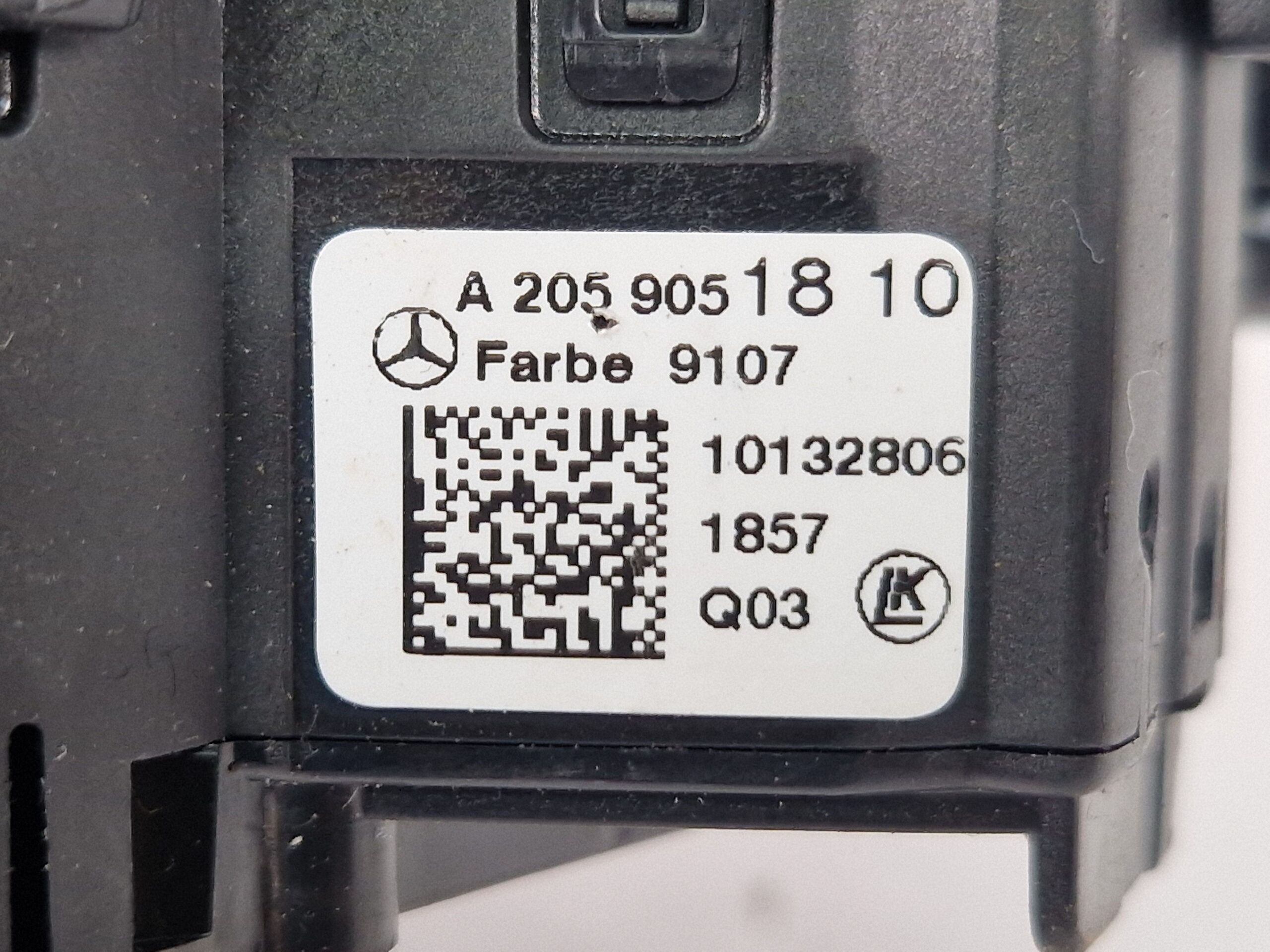 INTERRUTTORE COMANDO LUCI MERCEDES GLC Coupe (BM 253) (6.2016) A2059051810 (16>)