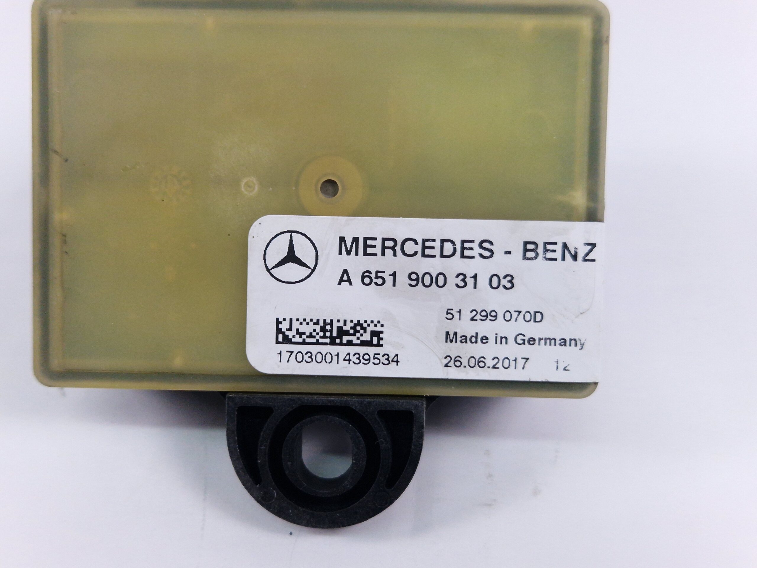 A6519003103 CENTRALINA PRERISCALDAMENTO MERCEDES GLC Coupe (BM 253) (6.2016) Diesel 2.2