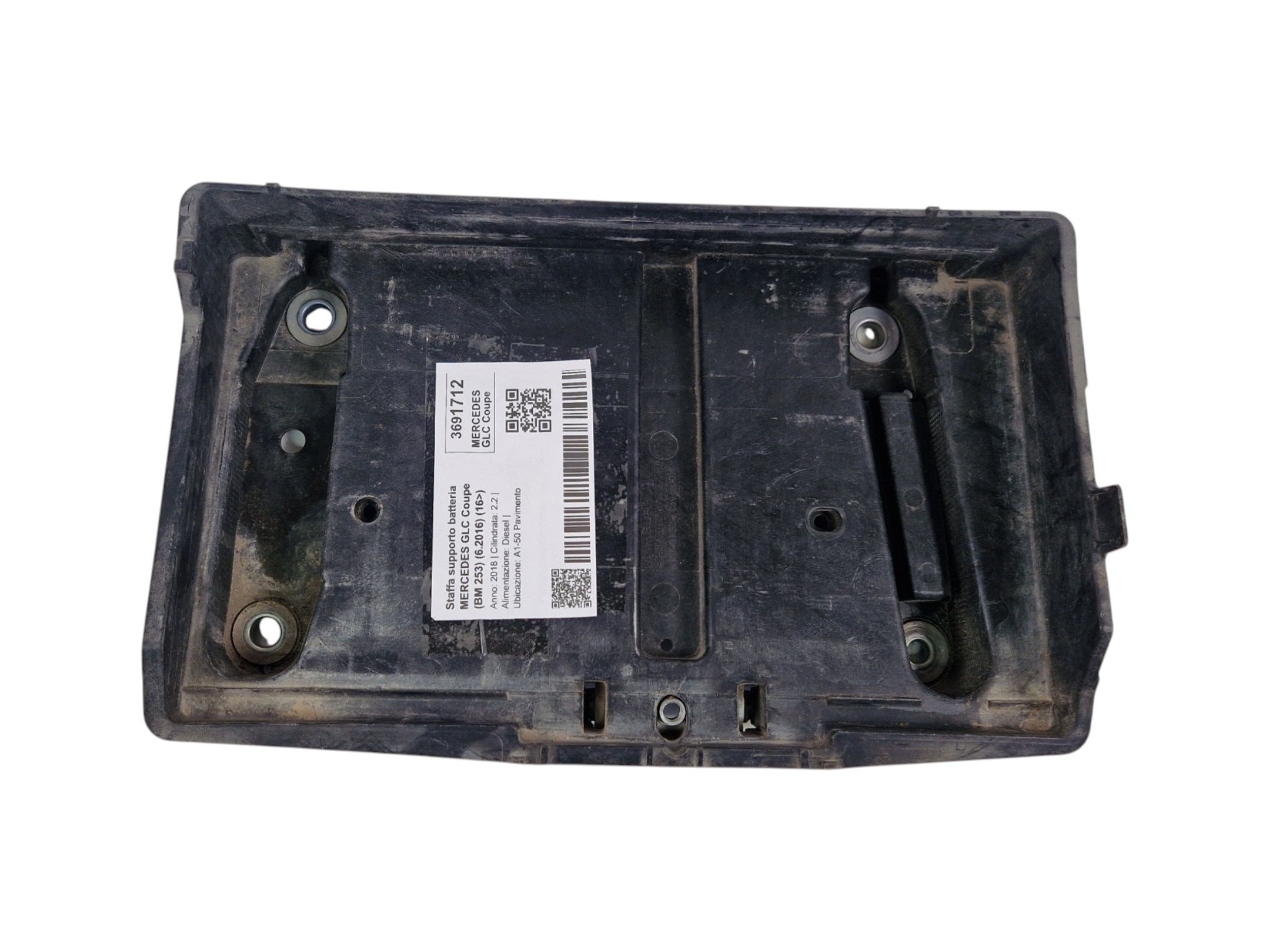 A2056200018 STAFFA SUPPORTO BATTERIA MERCEDES GLC Coupe (BM 253) (6.2016) Diesel 2.2